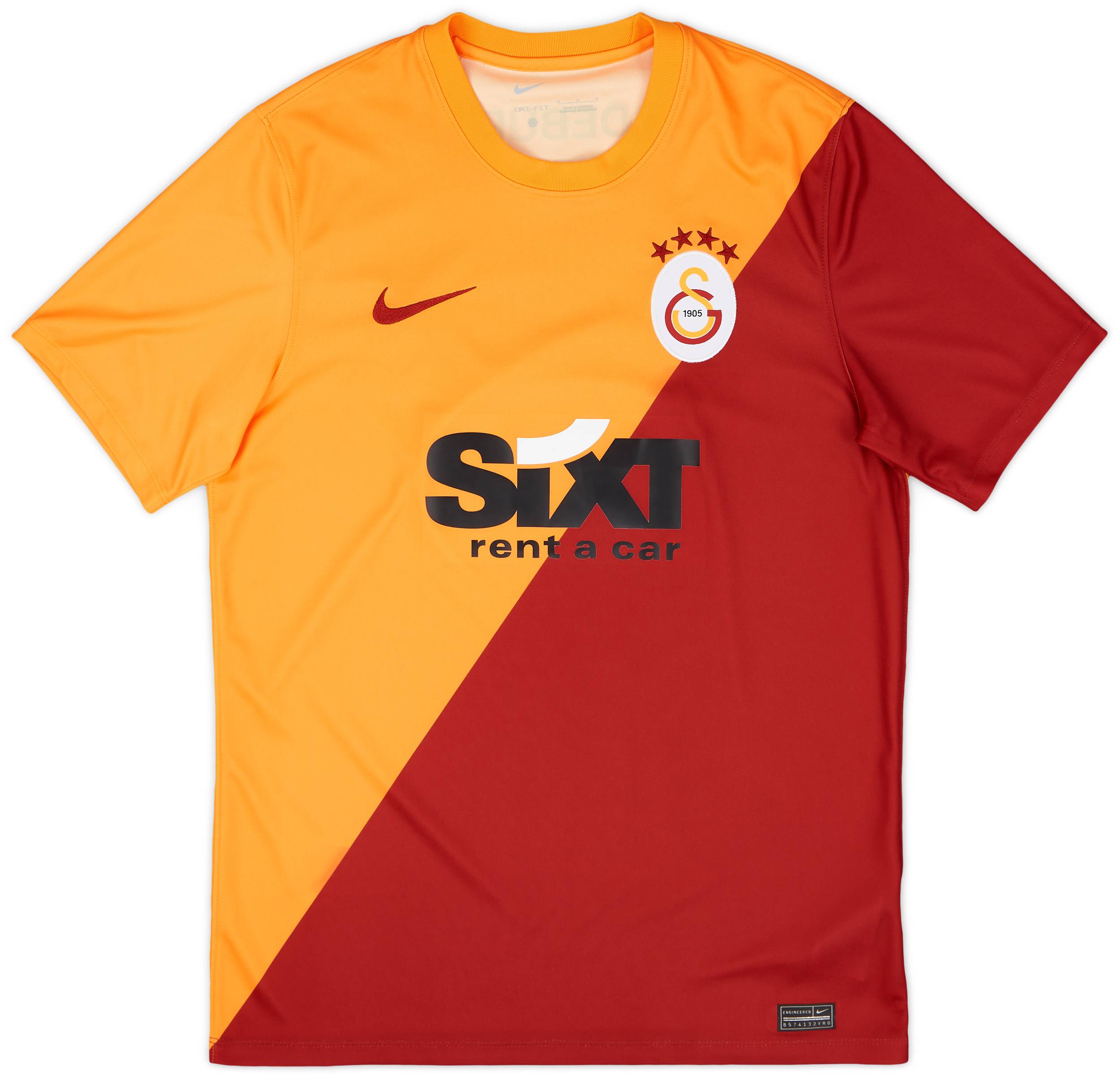 2021-22 Galatasaray Home Shirt - 10/10 - (M)