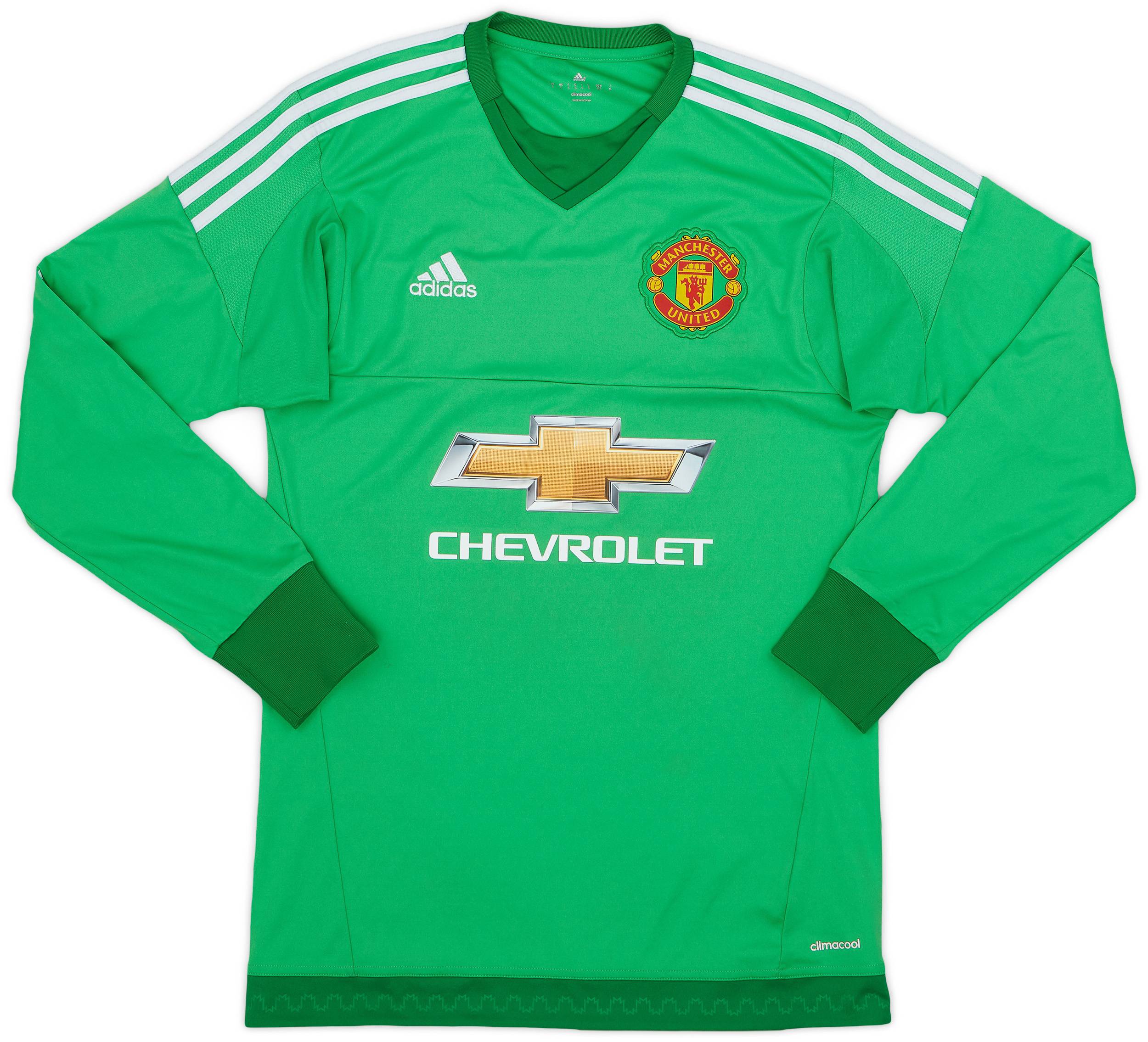 2015-16 Manchester United GK Shirt - 9/10 - (S)