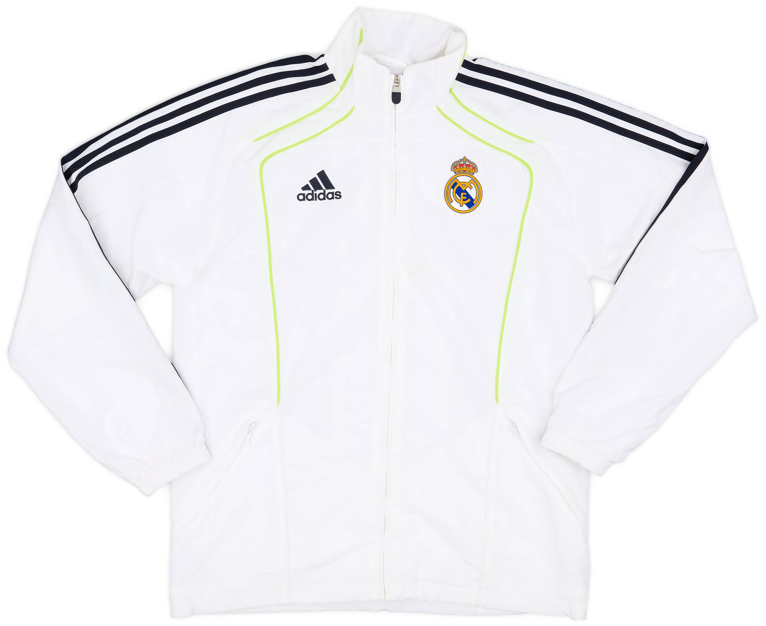 adidas Real Madrid ナイロンジャケット M Adidas Real Madrid FC Track Jacket Soccer Training Men's M