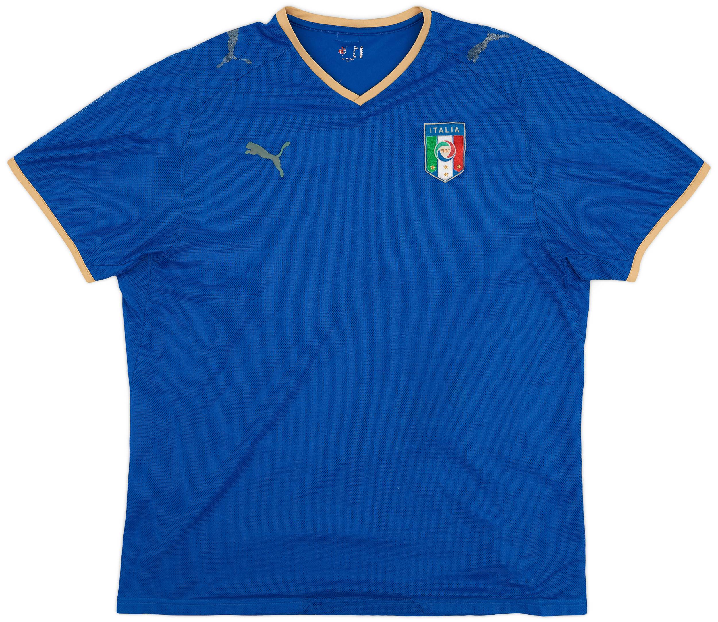 2007-08 Italy Home Shirt - 4/10 - (XL)