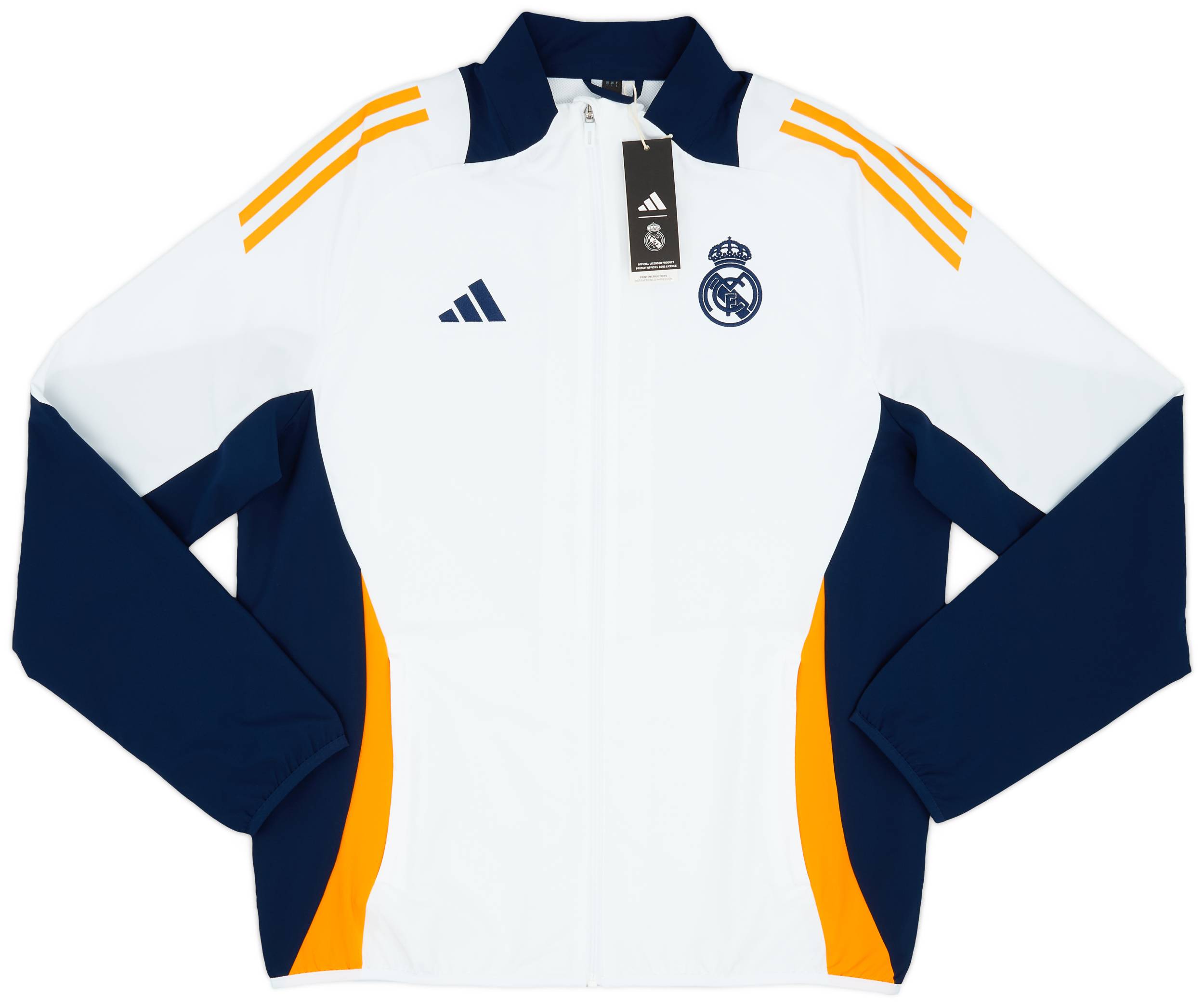 2024-25 Real Madrid adidas Presentation Jacket
