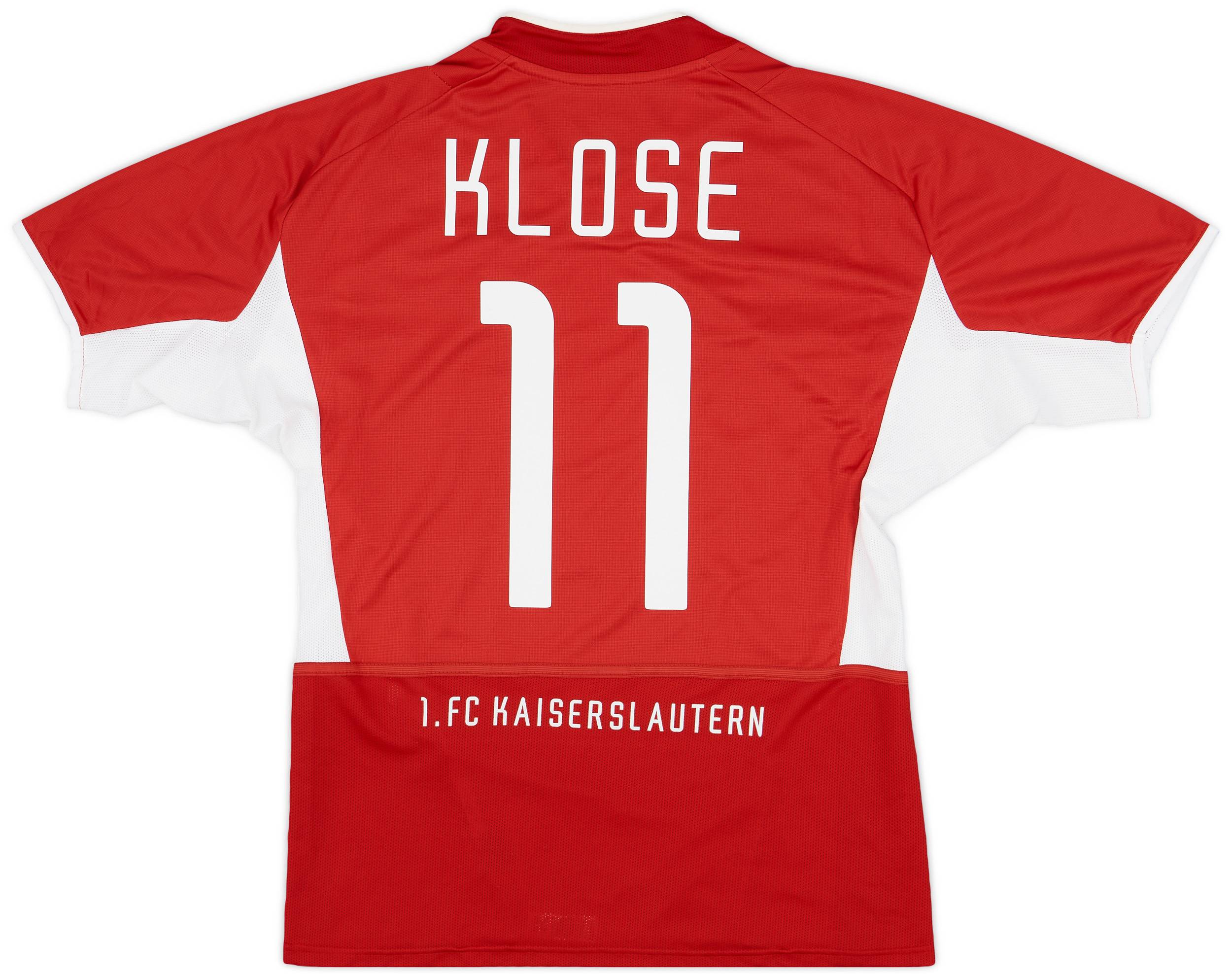 2002-03 Kaiserslautern Home Shirt Klose #11 - 7/10 - (S)