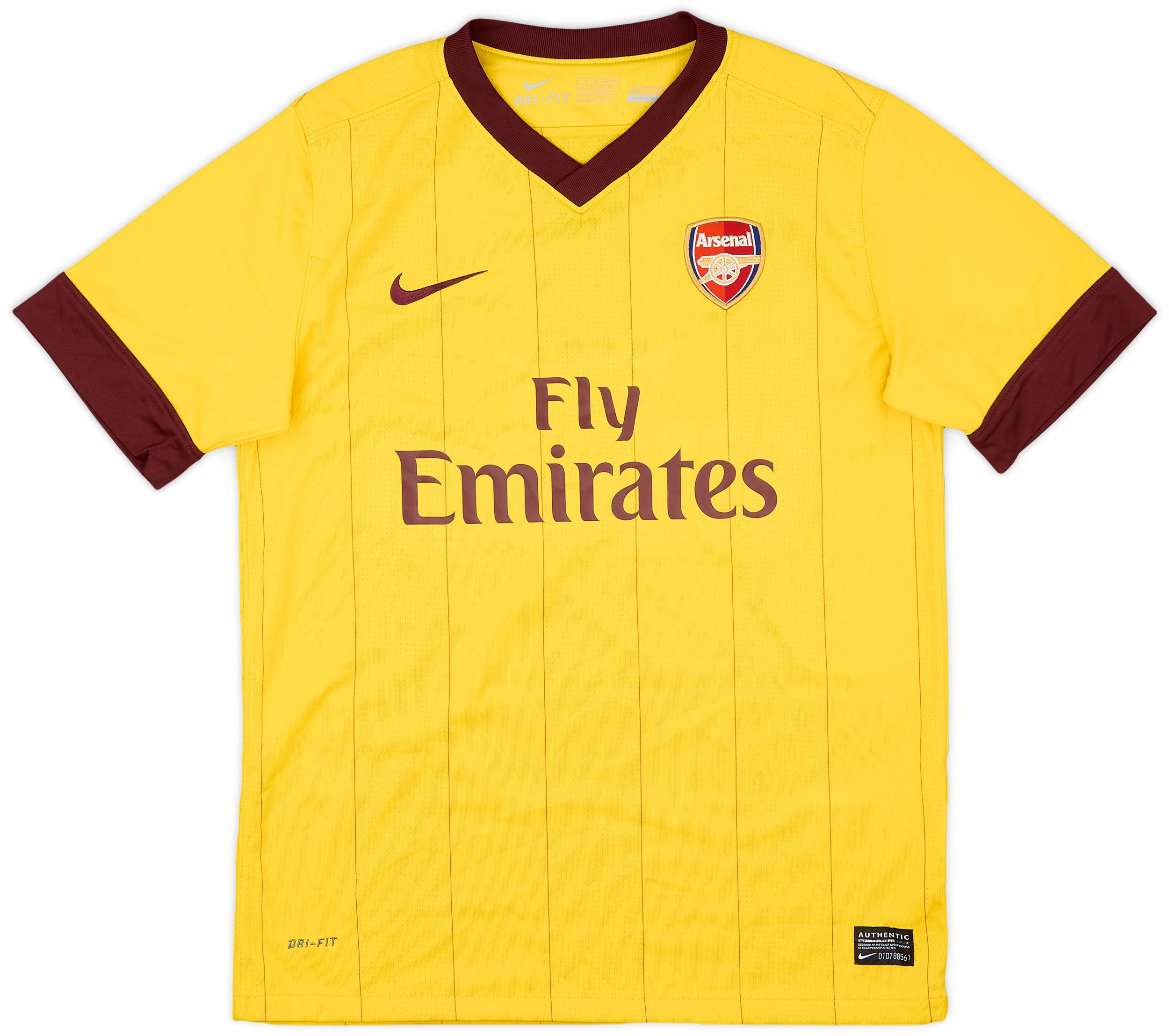 2010-13 Arsenal Away Shirt - 10/10 - (L.Boys)