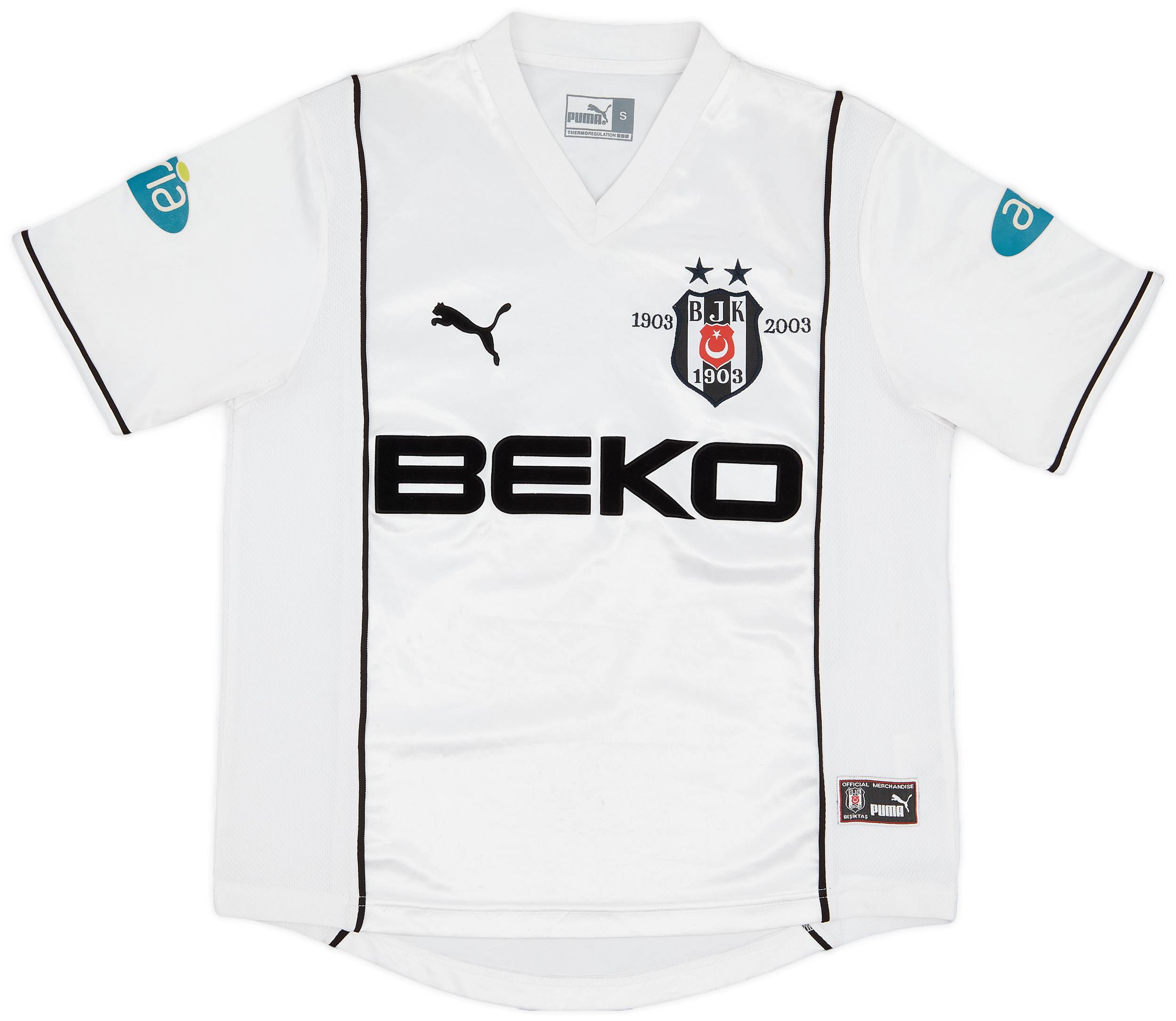 2002-03 Besiktas Home Shirt - 6/10 - (S)