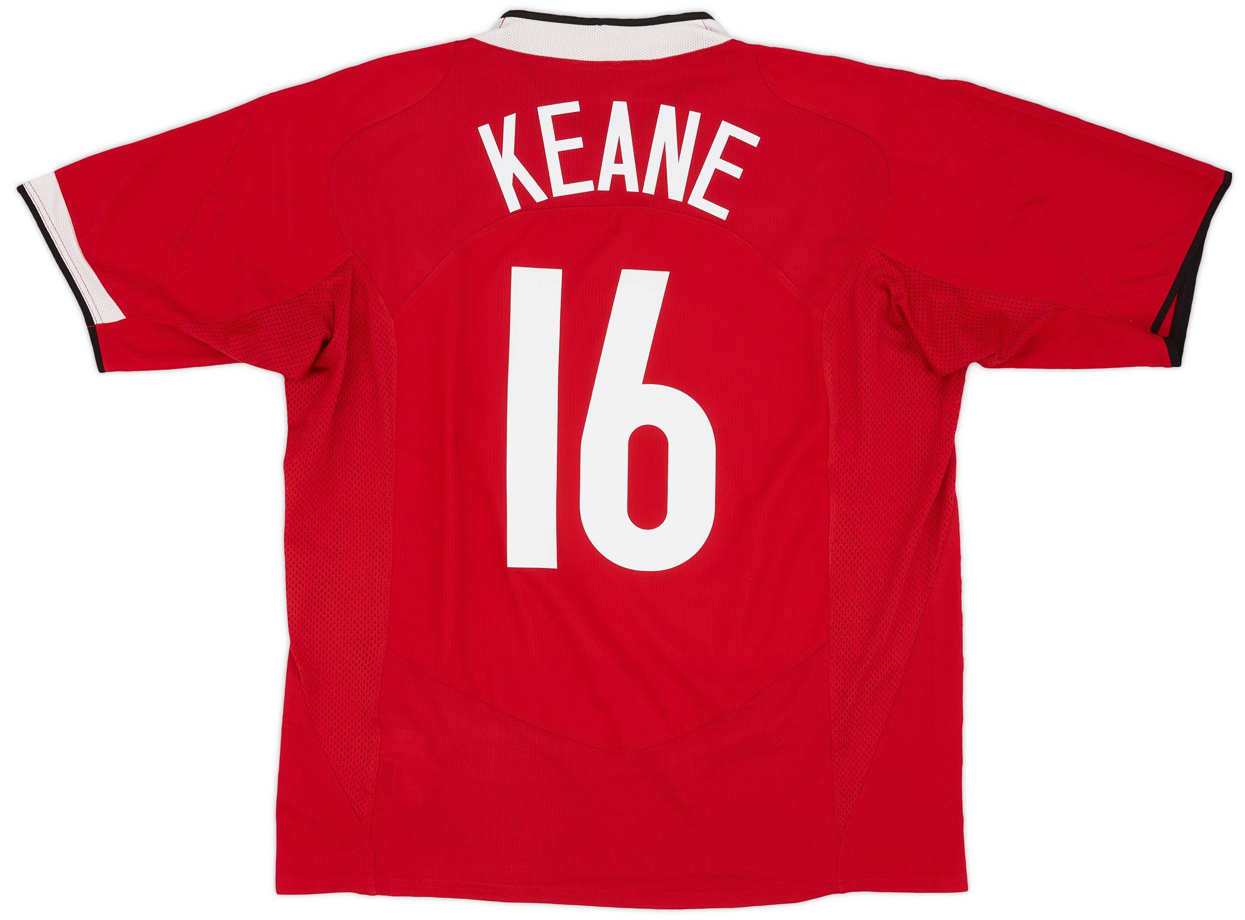 2004-06 Manchester United Home Shirt Keane #16 - 5/10 - (XL)