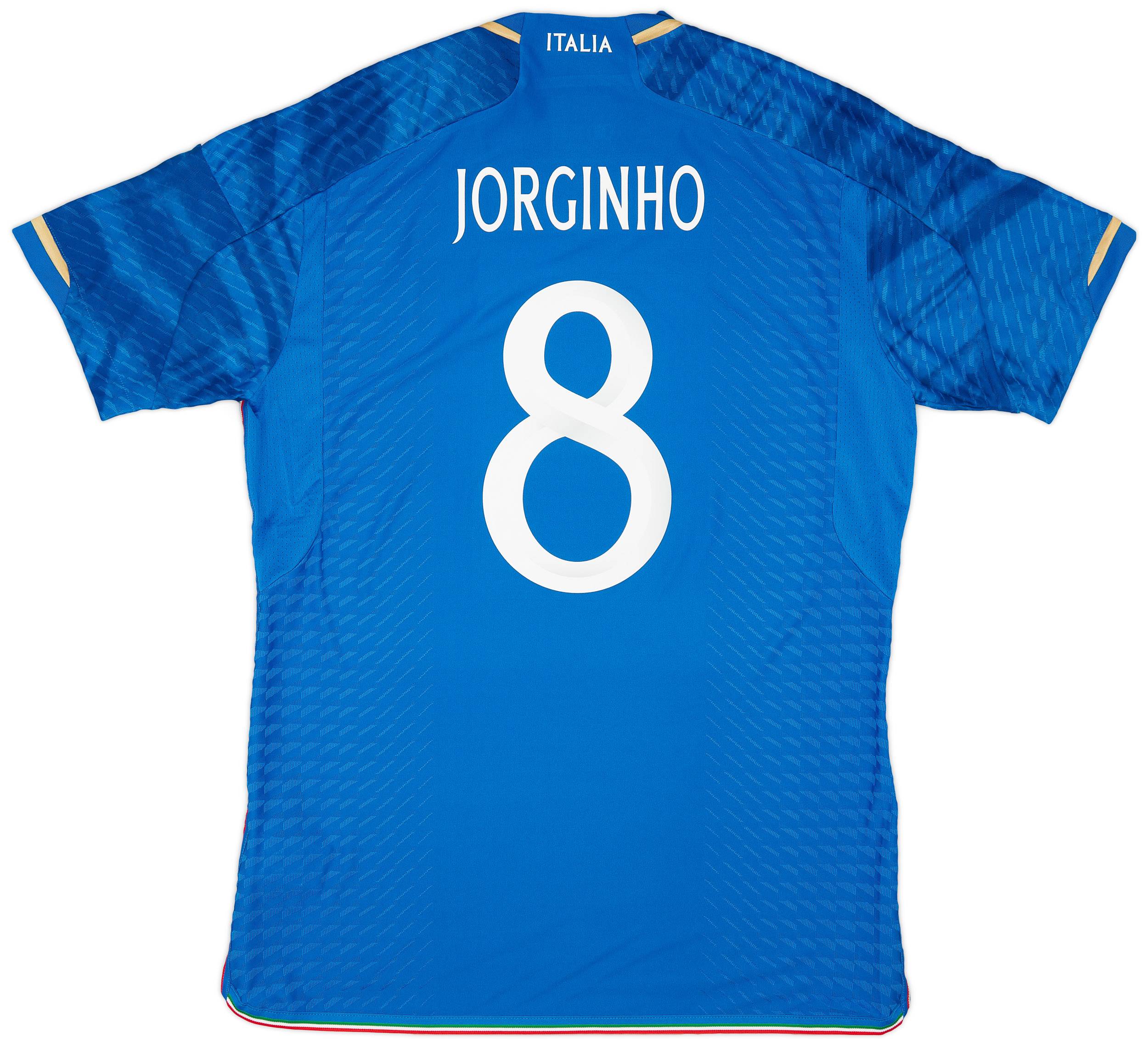 PUMA イタリア代表 Jorginho 8番 シャツ L Men's Puma Jorginho Blue Italy National Team 2022/23 Home