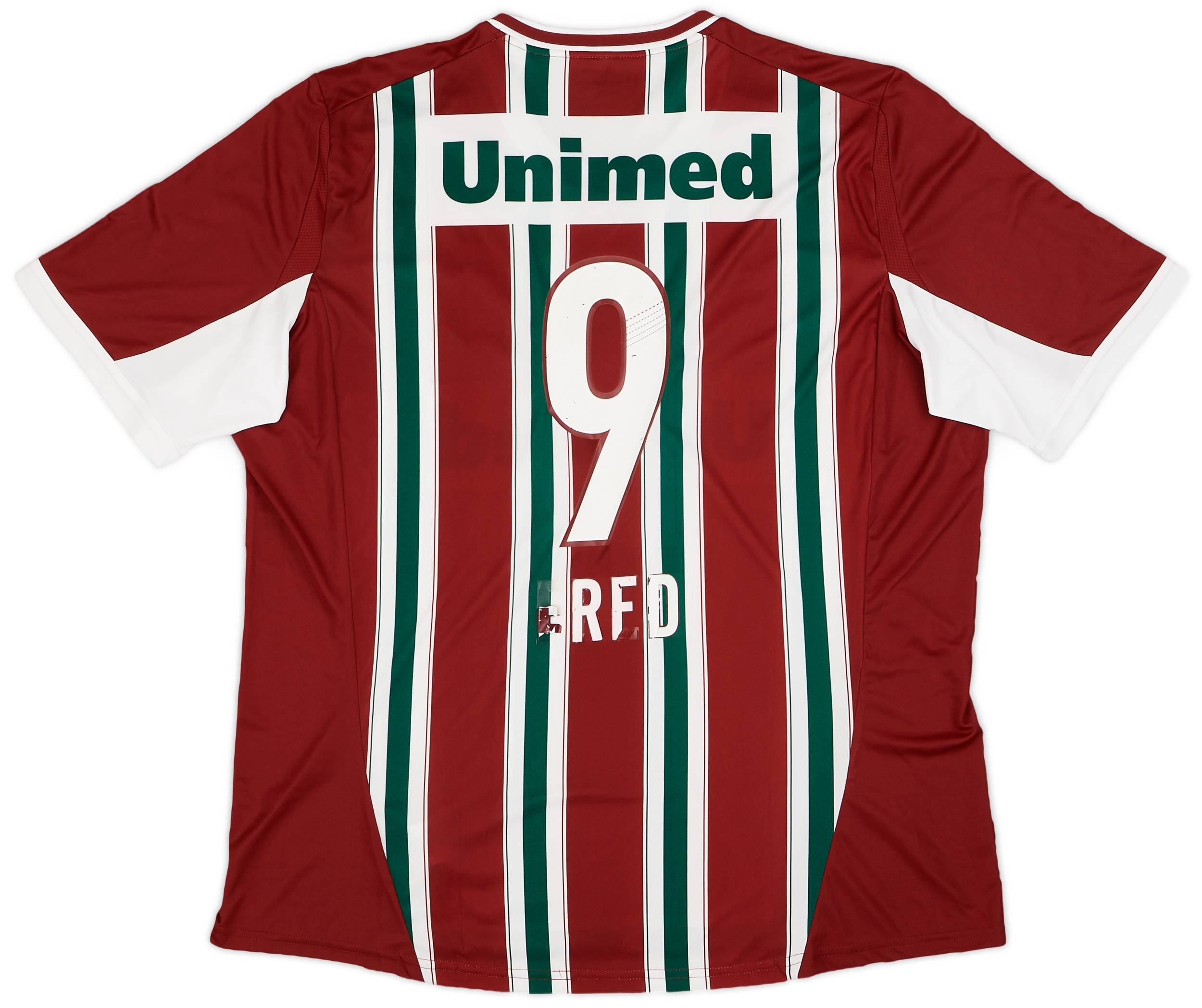 2012 Fluminense Home Shirt Fred #9 - 3/10 - (XXL)