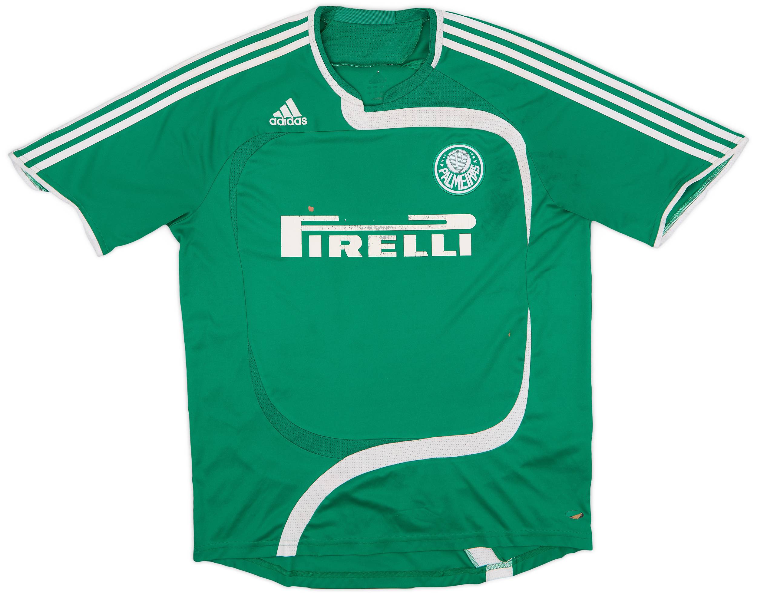 2007 Palmeiras Home Shirt - 4/10 - (L)