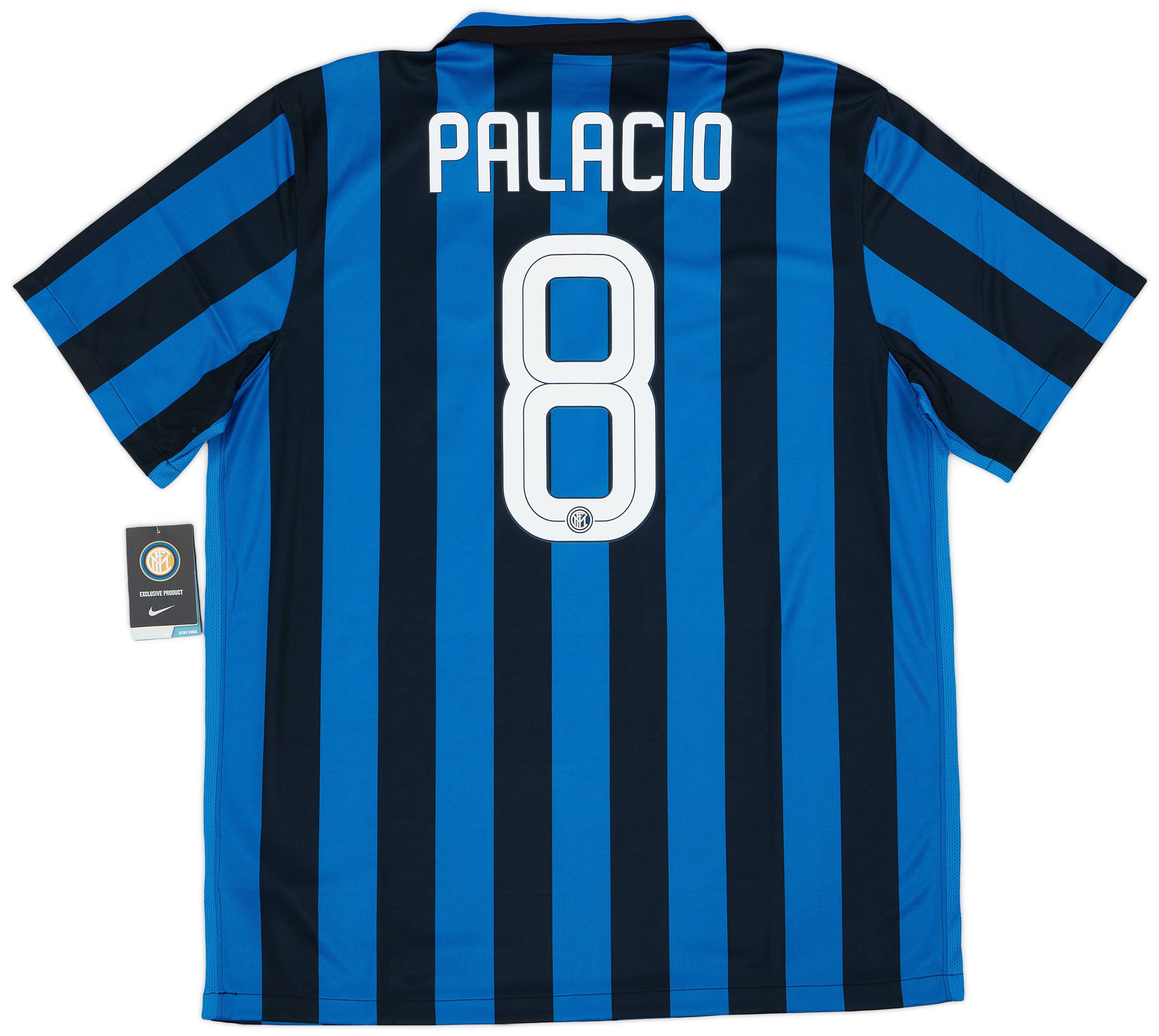 2015-16 Inter Milan Home Shirt Palacio #8 (XL)