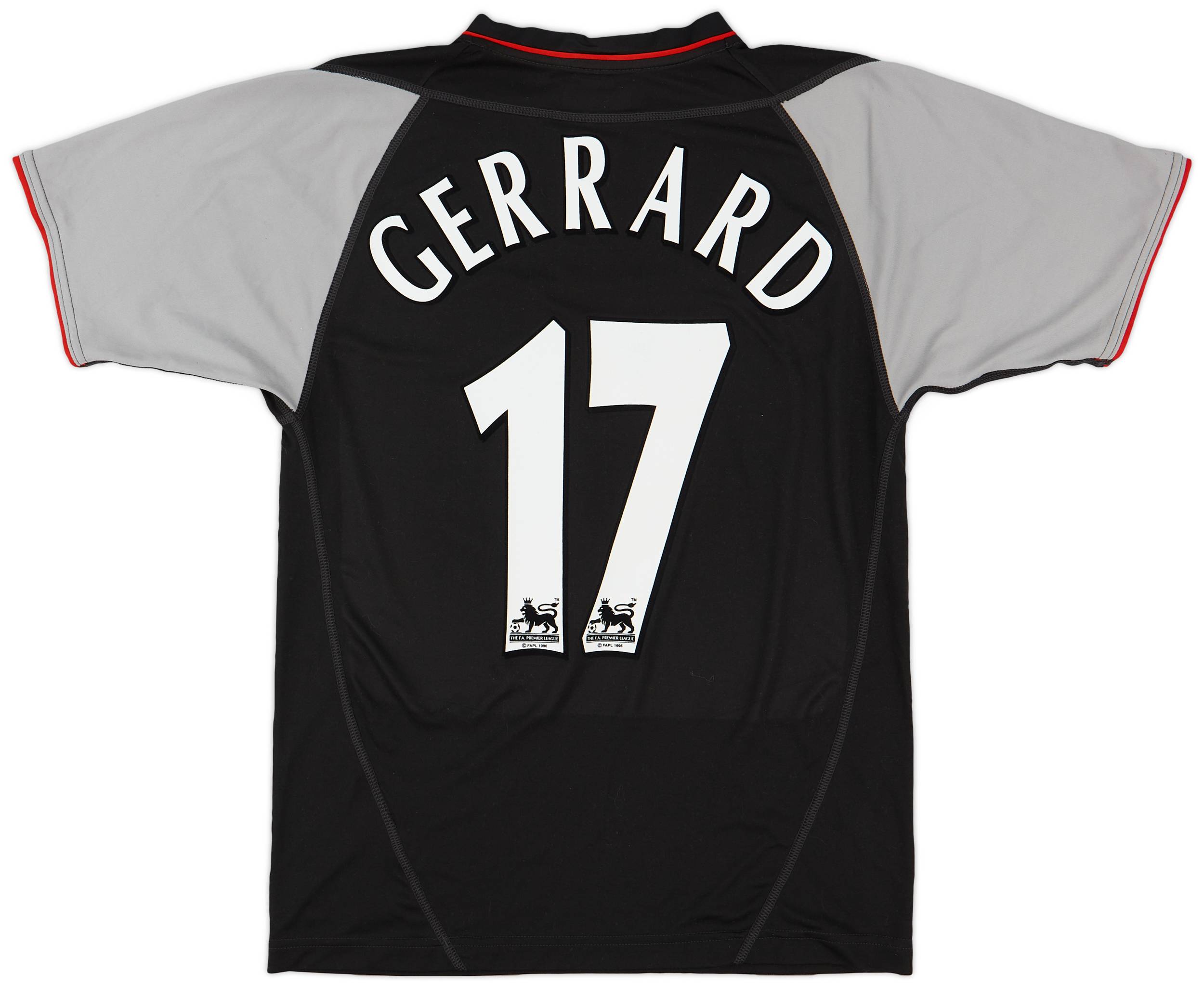 2002-04 Liverpool Away Shirt Gerrard #17 - 9/10 - (S)
