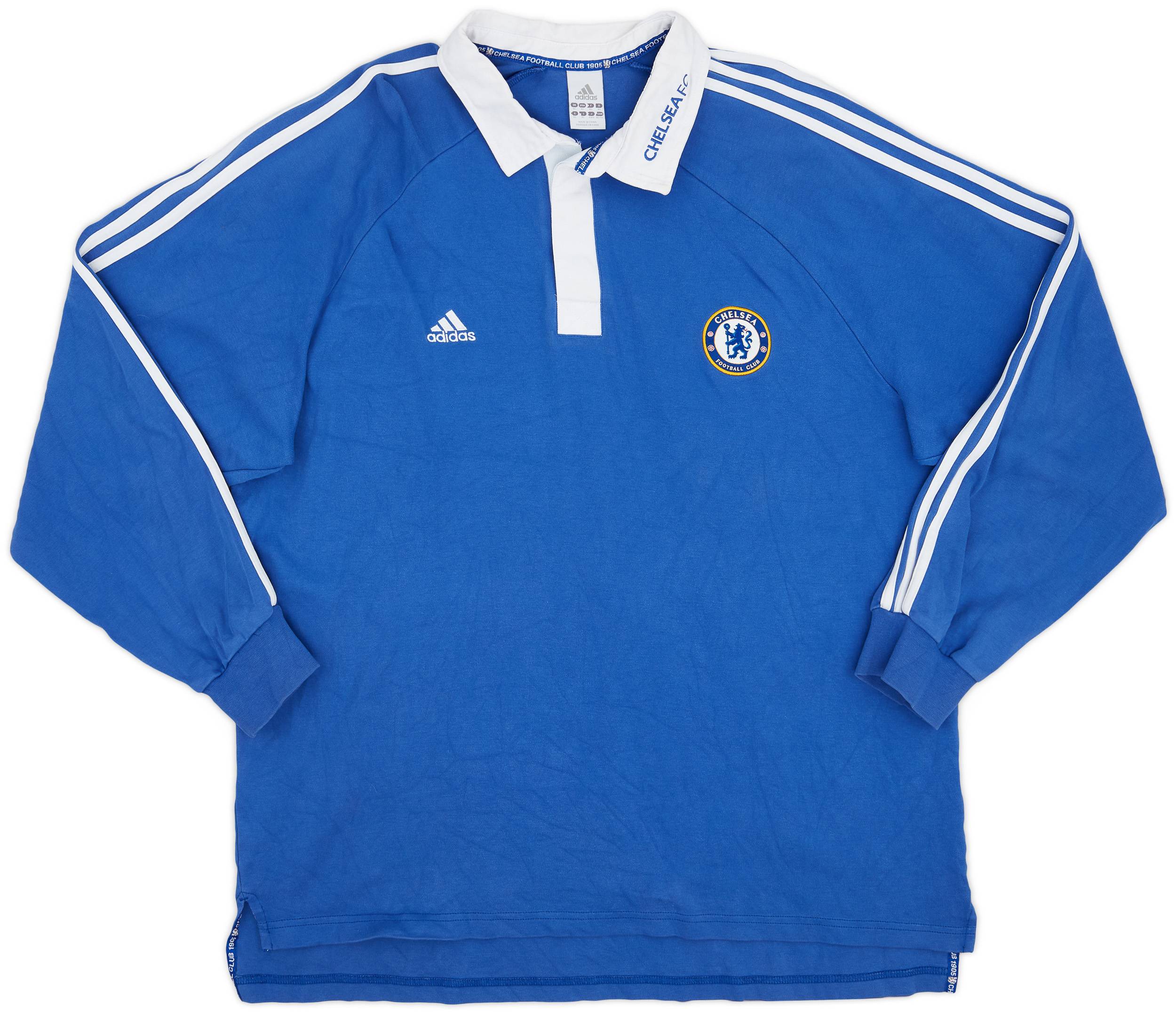 2006-07 Chelsea adidas Polo Shirt - 9/10 - (L)