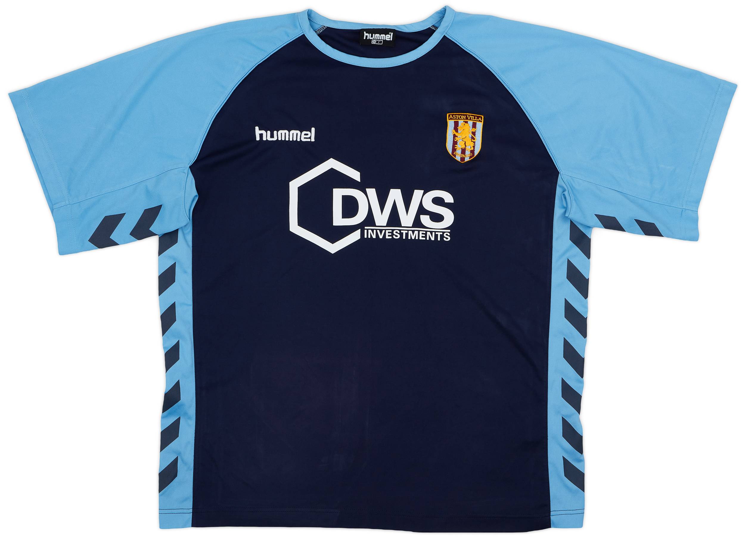 ウェア Hummel Aston Villa FC football shirts Hummel Aston Villa 1988-1990 Home Jersey - USED Condition
