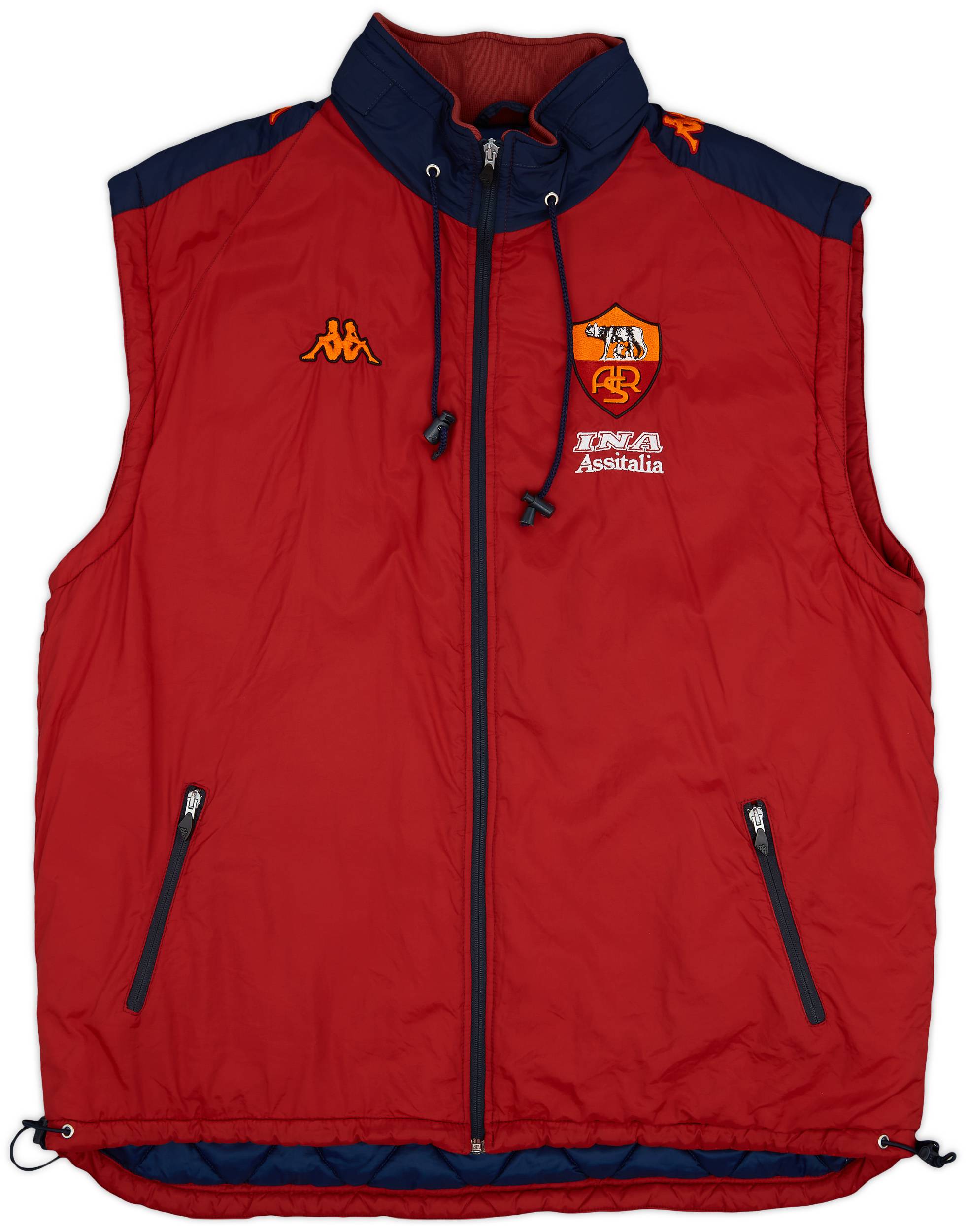 2000-01 Roma Kappa Gilet - 8/10 - (XXL)