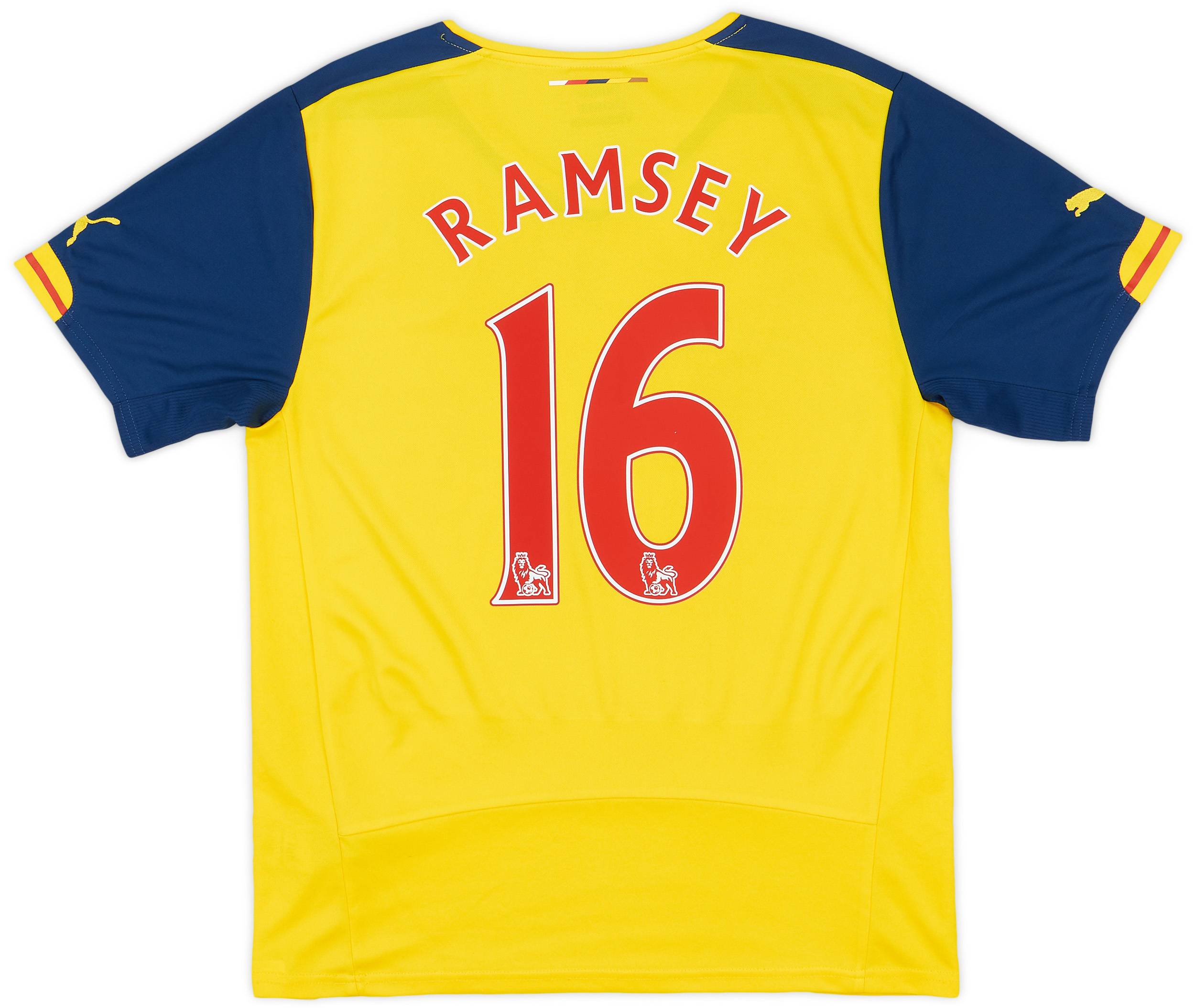 2014-15 Arsenal Away Shirt Ramsey #16 - 7/10 - (M)