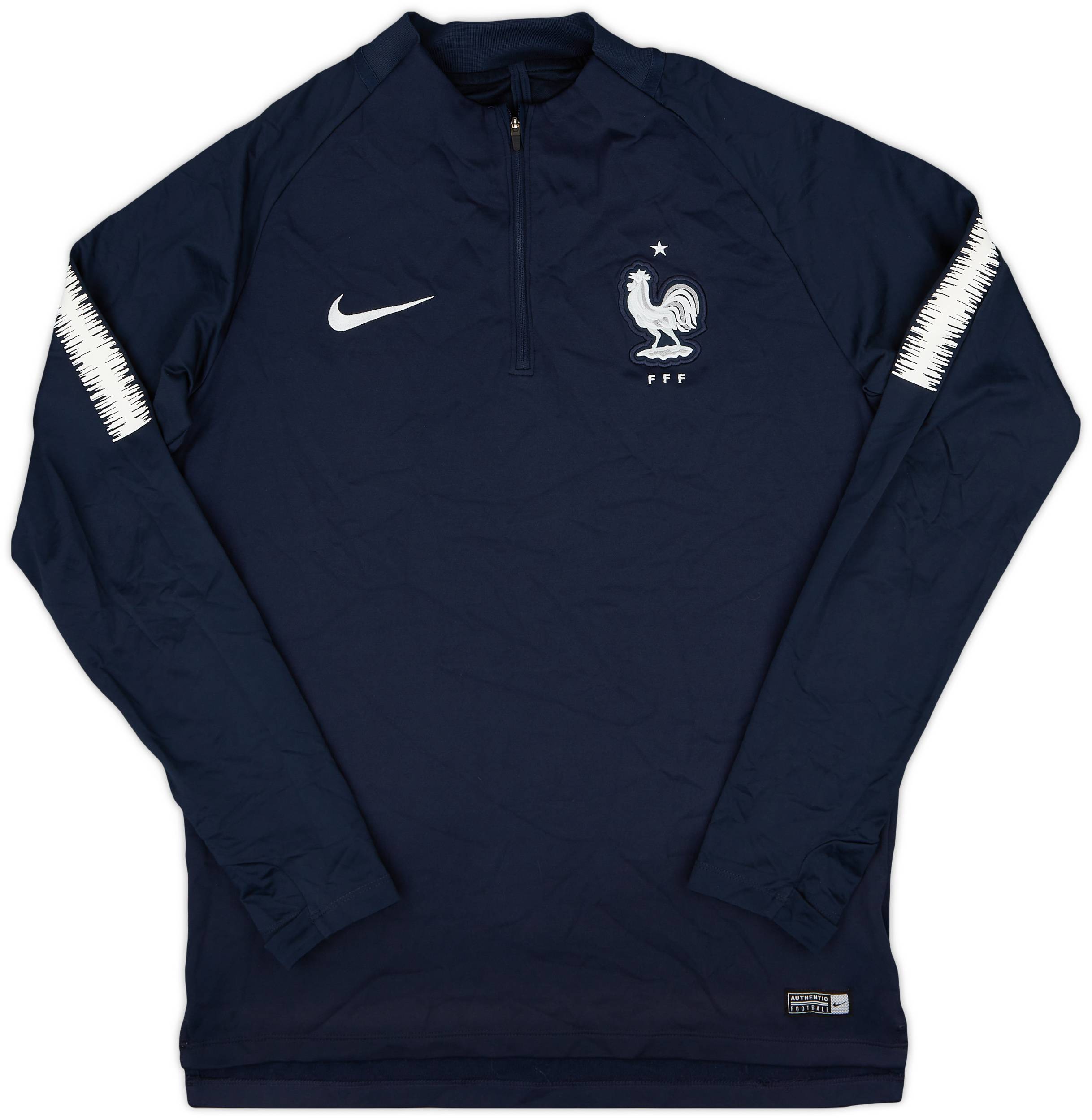 F.C.R.B GRADATION PRE MATCH TOP サイズS 2018-19 France Nike 1/4 Zip Training Top - 8/10 - (M)