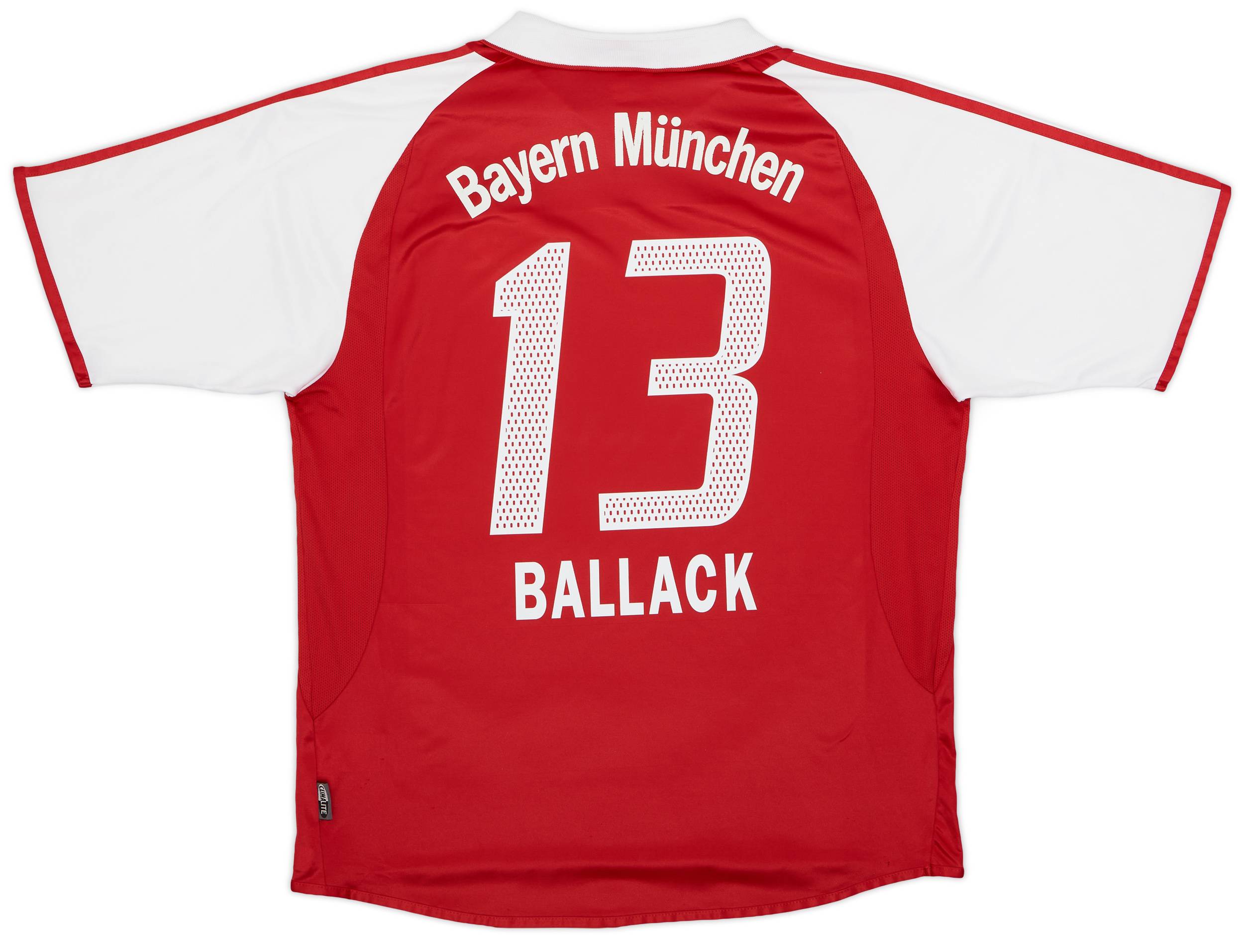2004-05 Bayern Munich Home Shirt Ballack #13 - 7/10 - (XL)