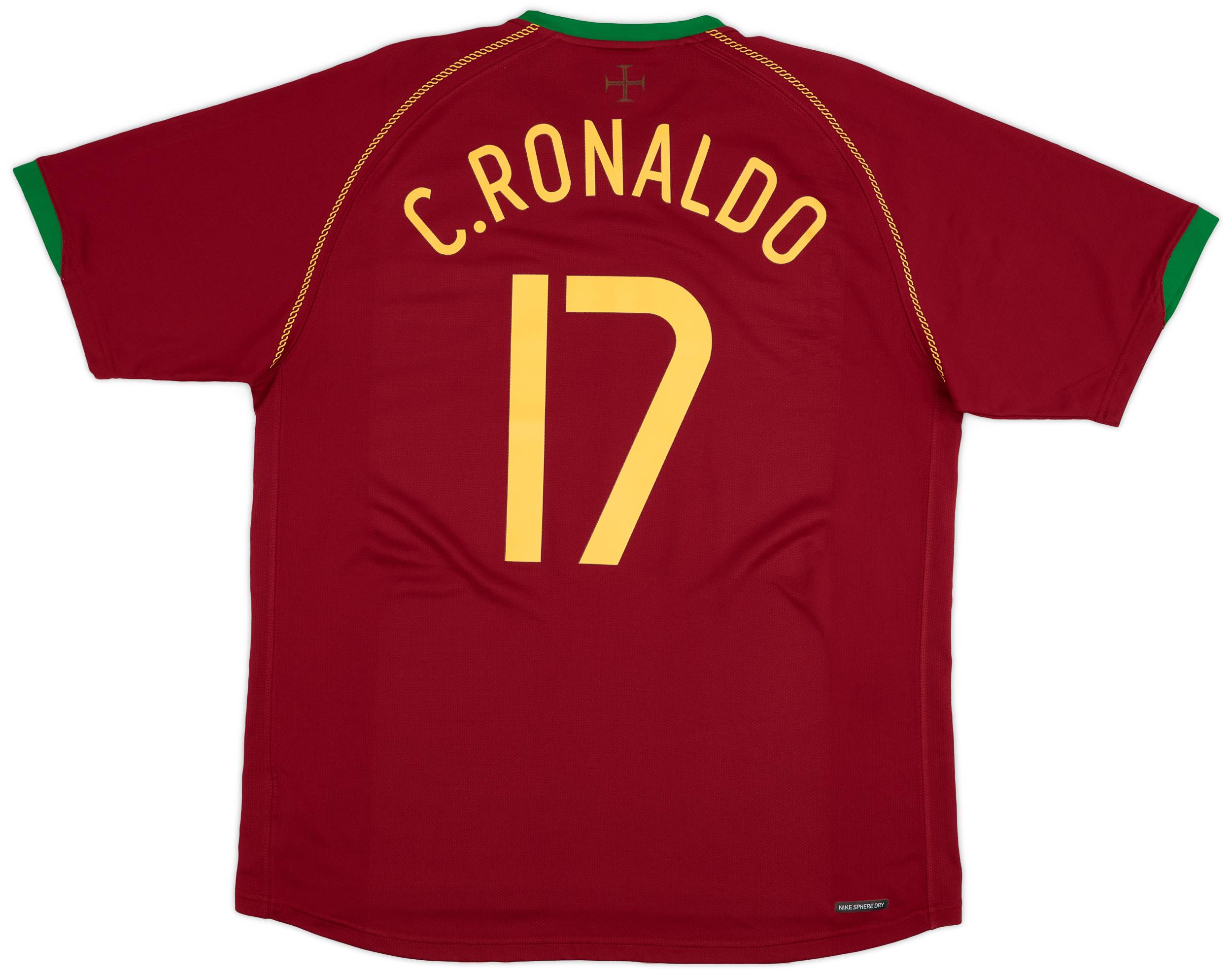 お気にいる - #17 C.Ronaldo Shirt Home Portugal 2006-08 7/10 (XL) - ウェア