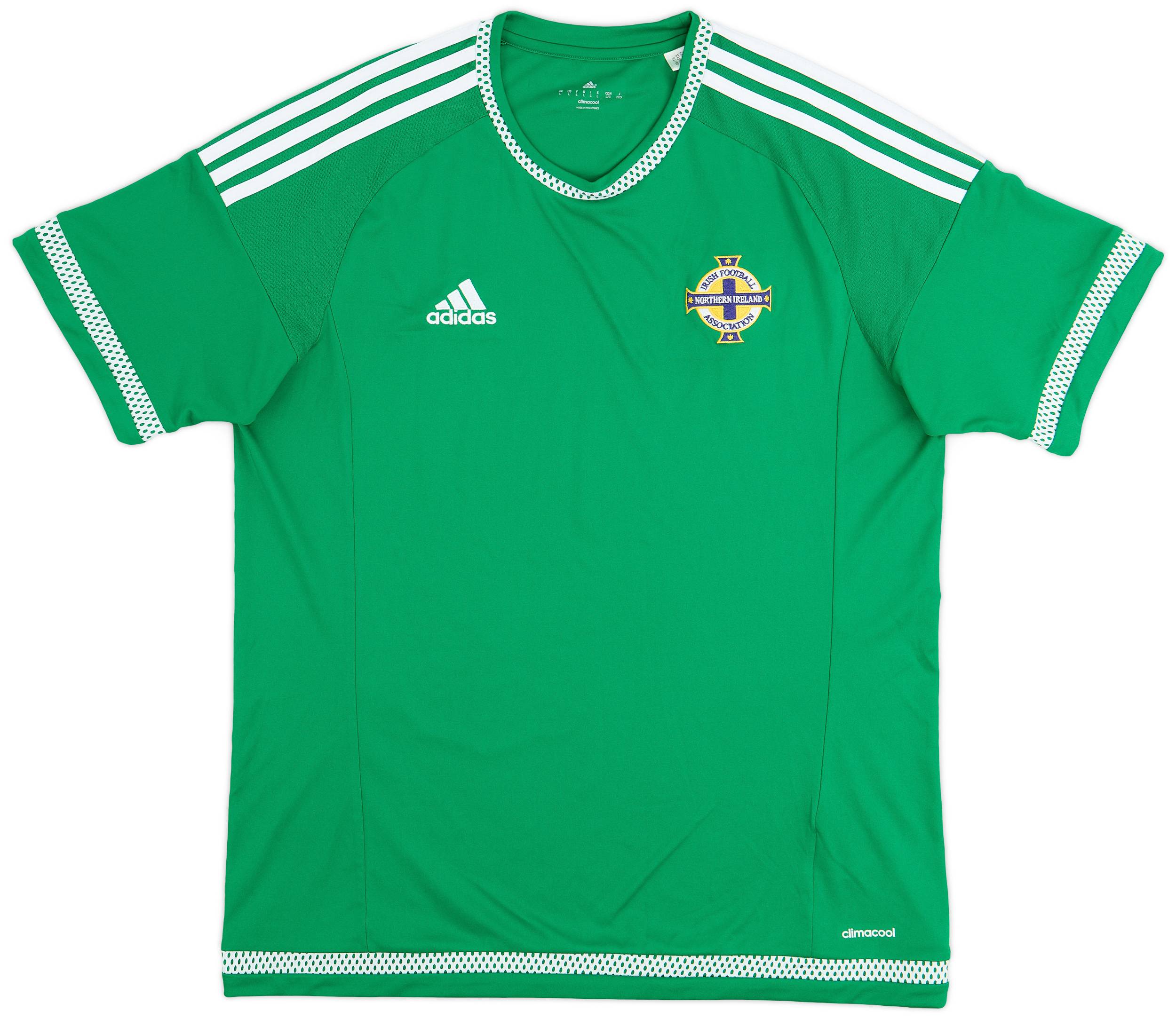 2015 Northern Ireland Home Shirt - 9/10 - (L)