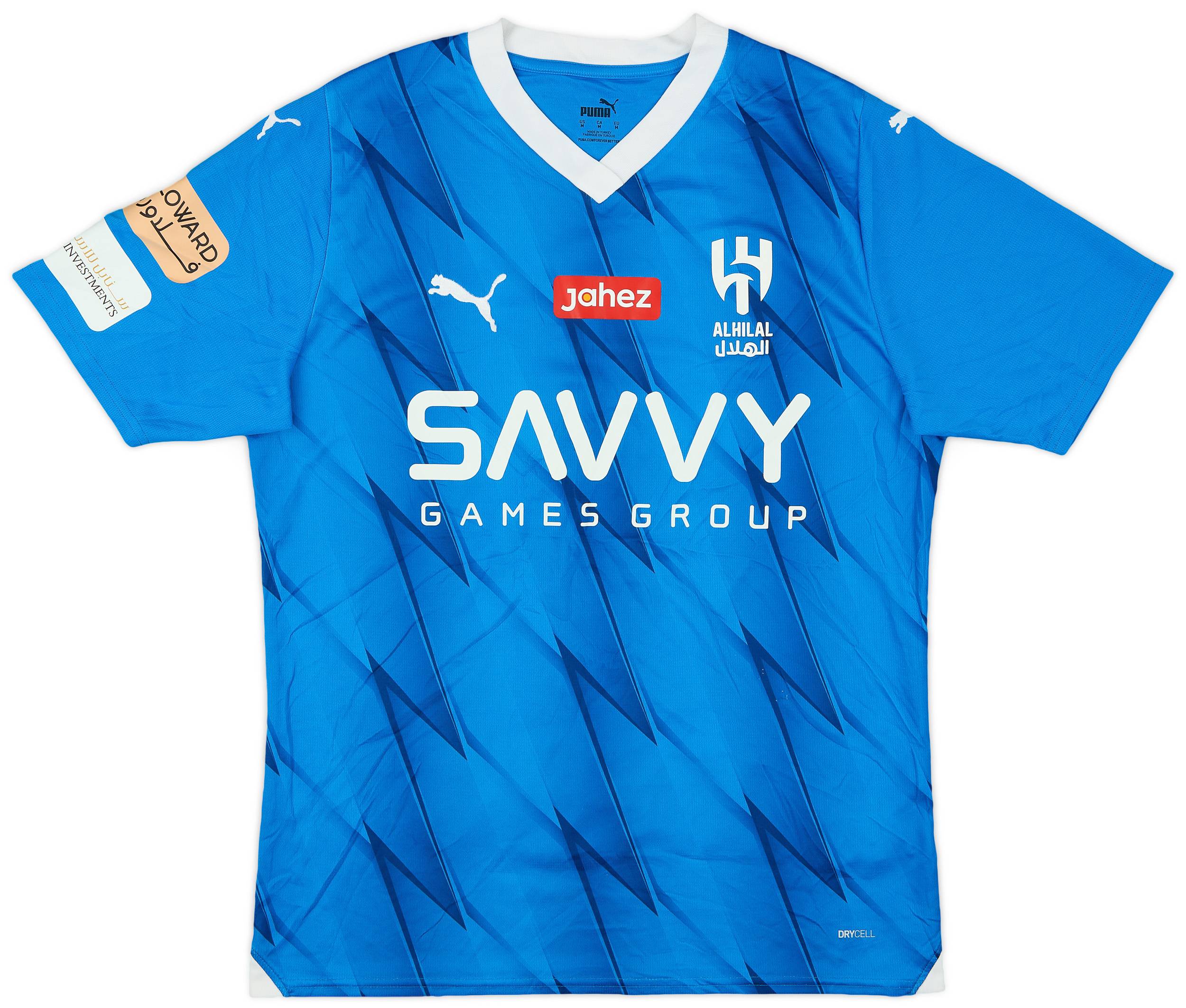 2023-24 Al-Hilal Home Shirt - 8/10 - (M)