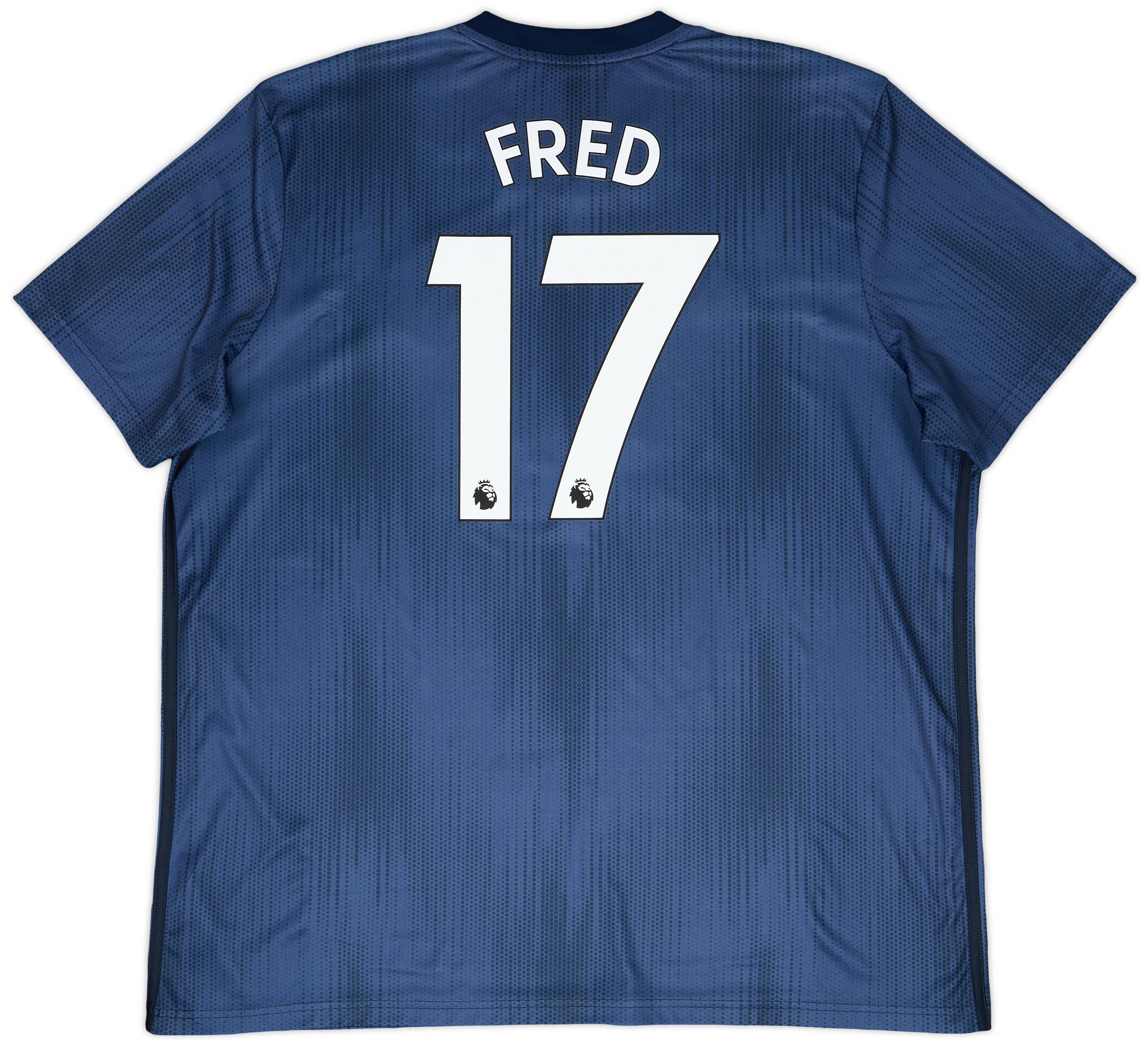2018-19 Manchester United Third Shirt Fred #17 - 8/10 - (XXL)
