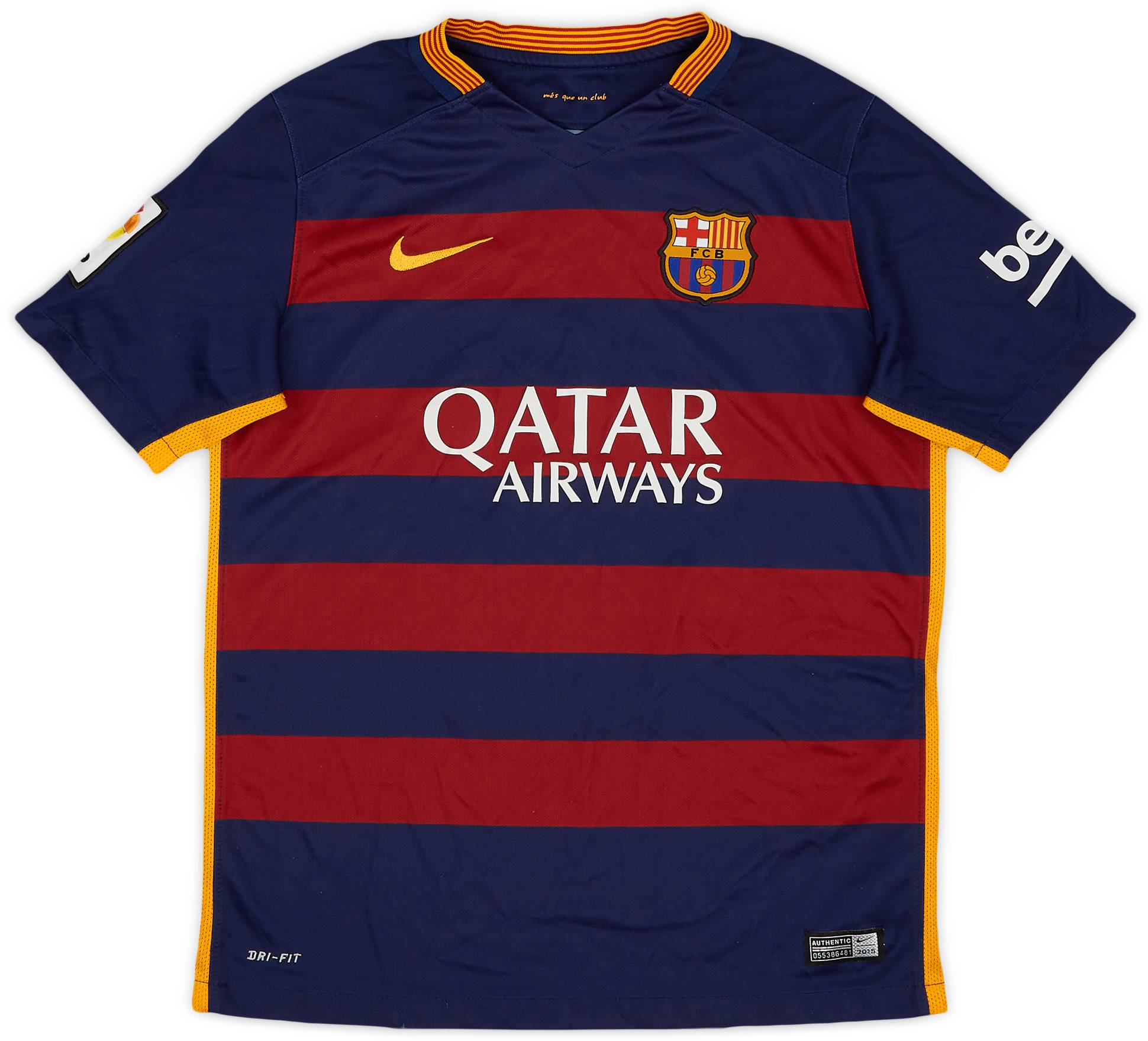 2015-16 Barcelona Home Shirt - 8/10 - (L.Boys)