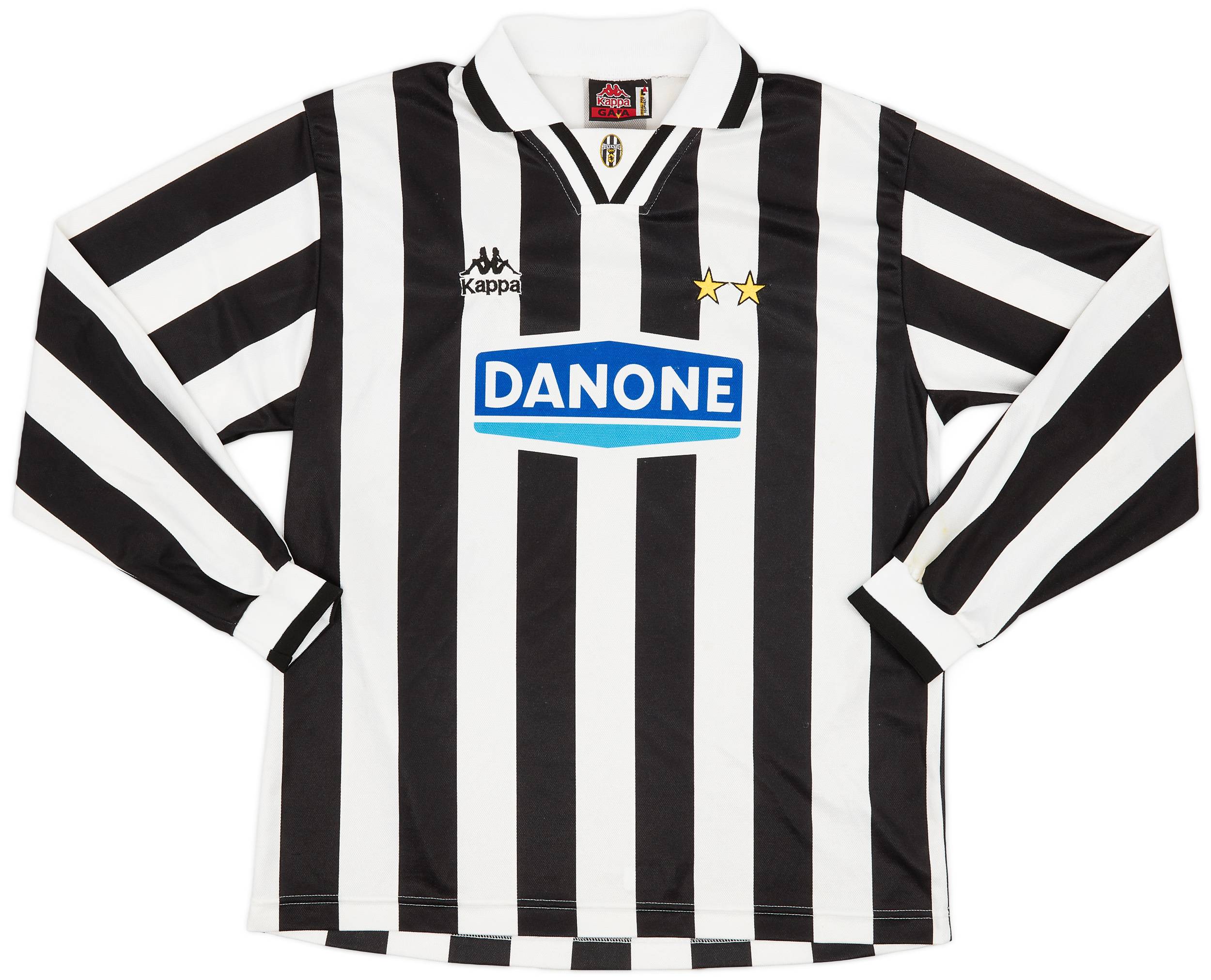 1994-95 Juventus Home L/S Shirt - 8/10 - (L)