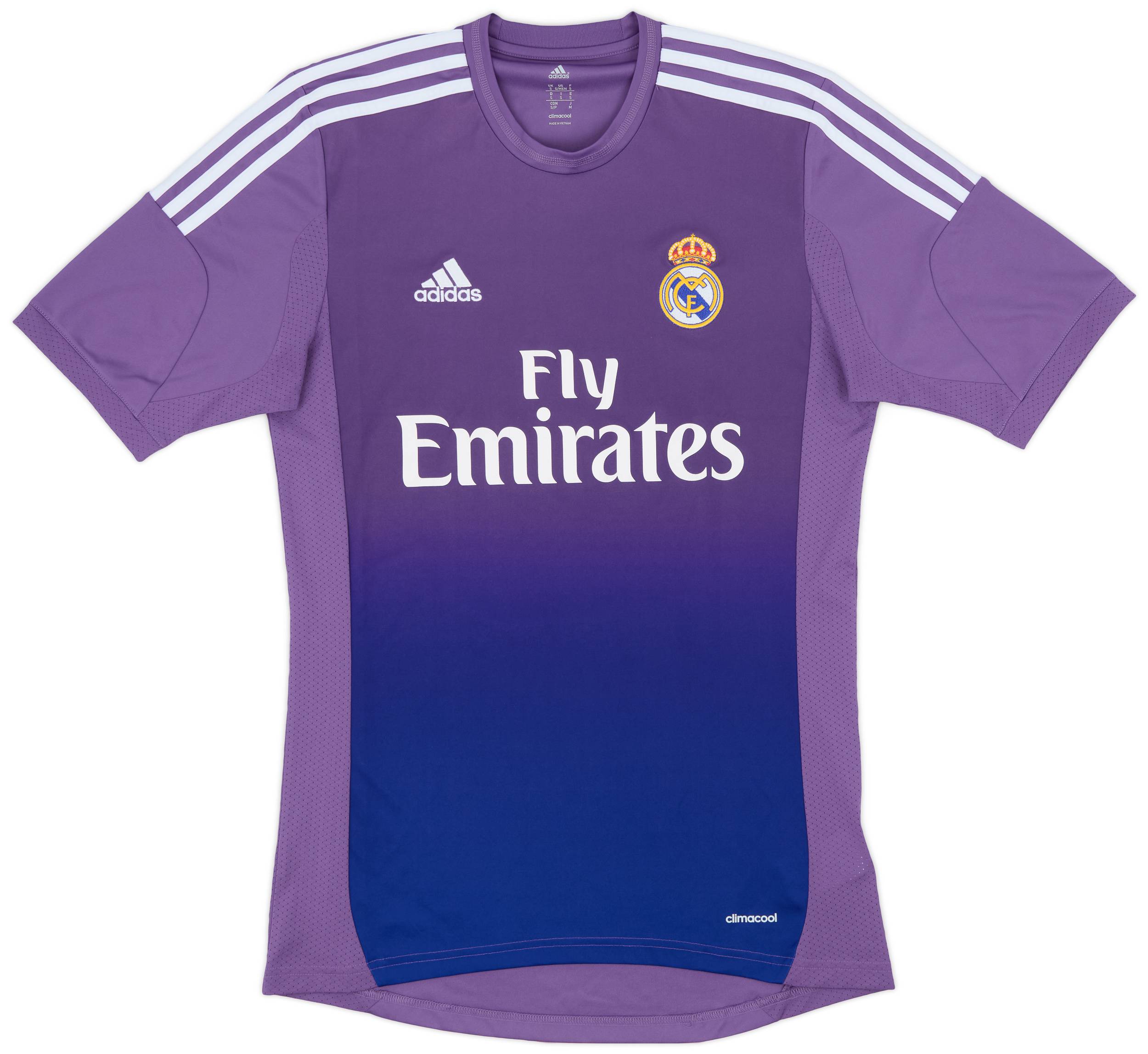 2013-14 Real Madrid GK S/S Home Shirt - 7/10 - (S)