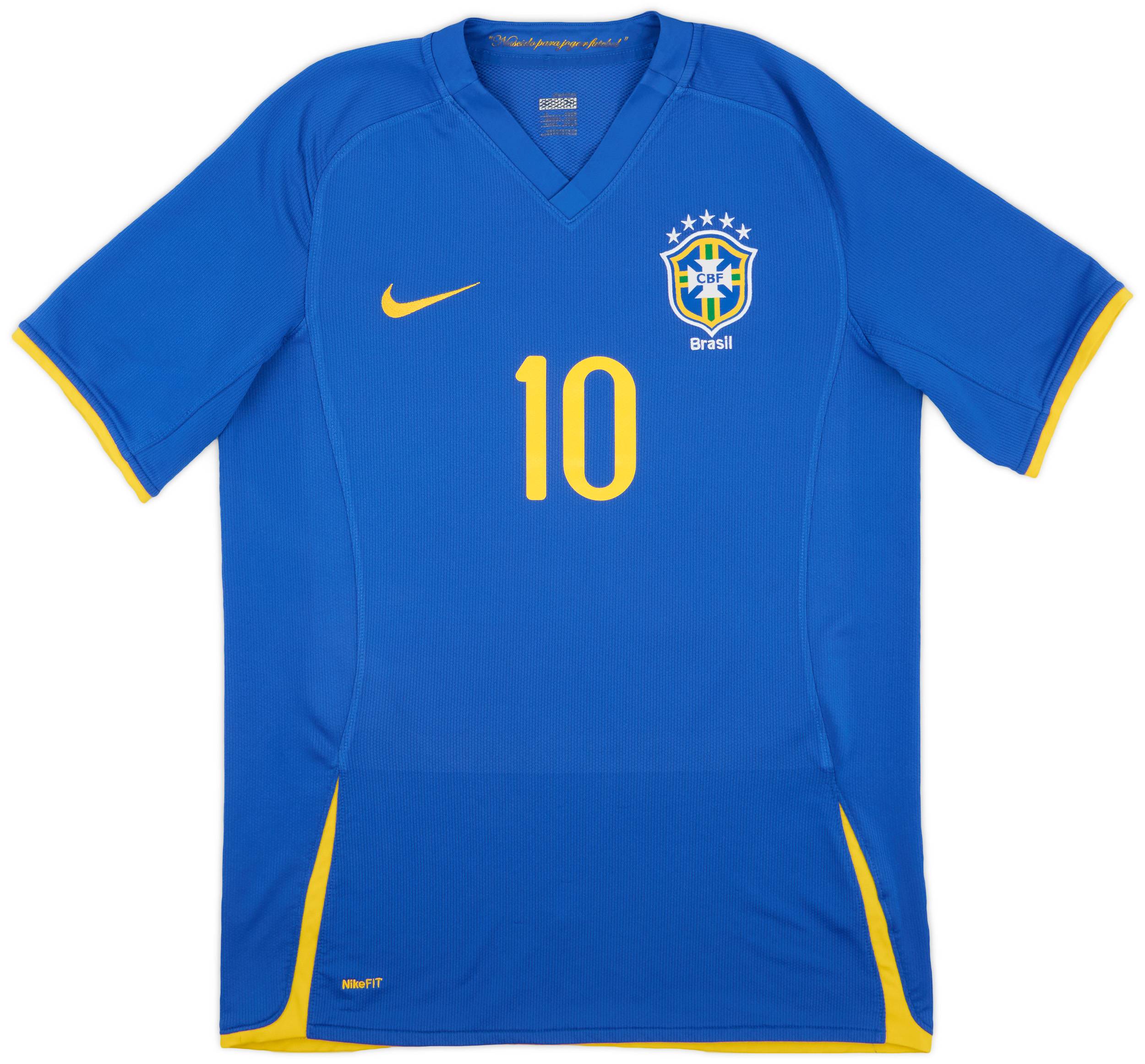 Nike ブラジル代表 RONALDINHO 10番 シャツ ブラジル代表 2006 Nike アウェイ半袖 ユニフォーム #10