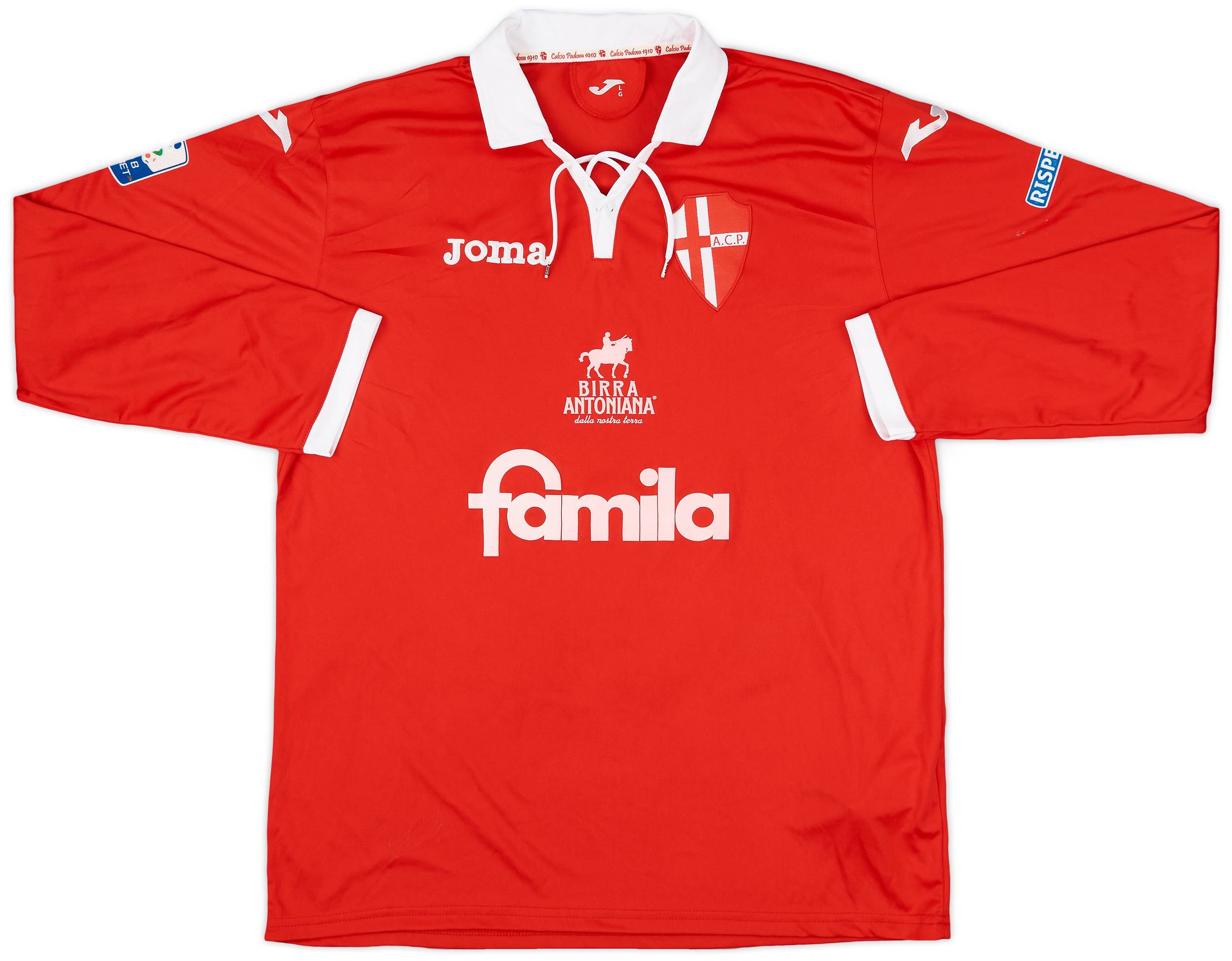 2012-13 Padova Away L/S Shirt - 8/10 - (L)