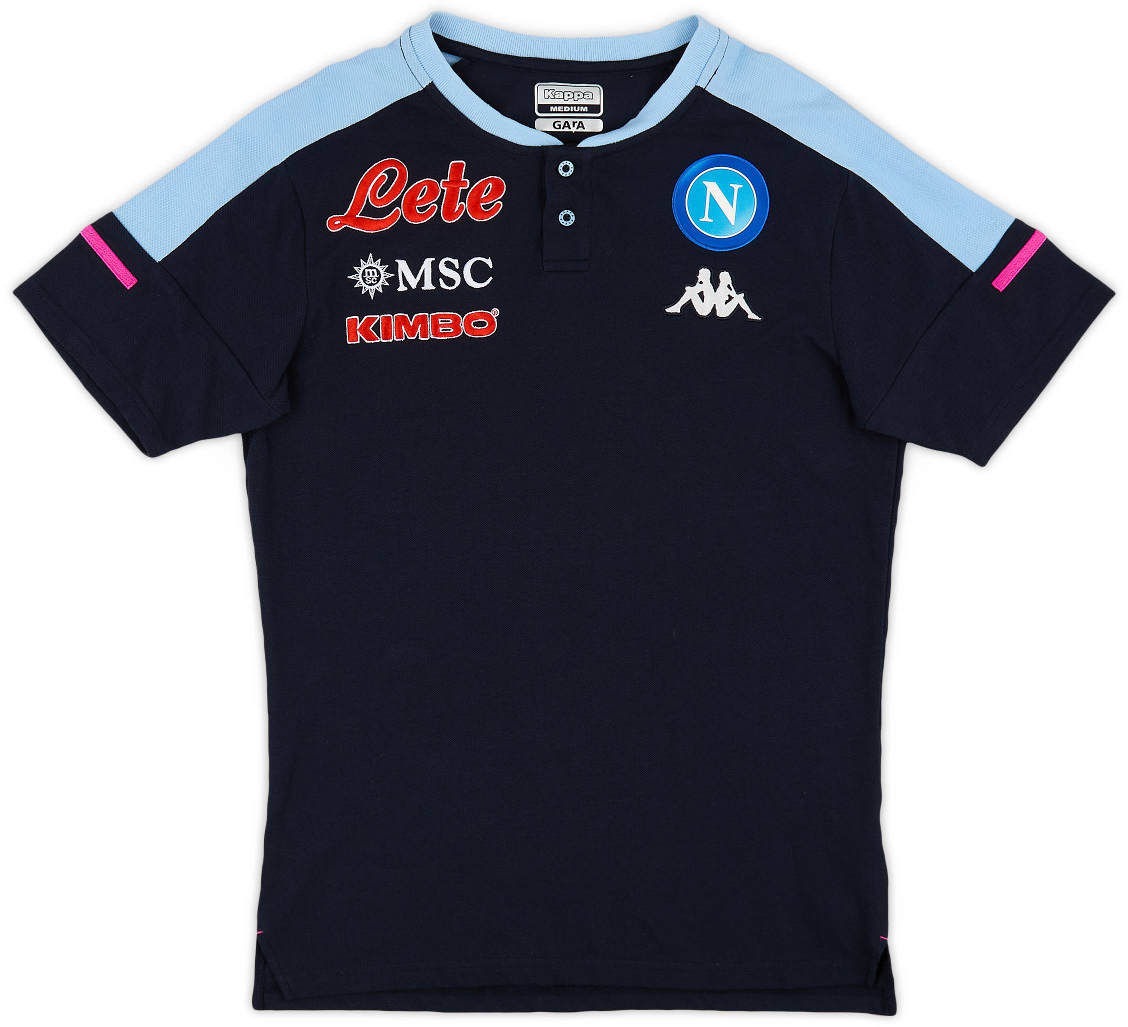 2020-21 Napoli Kappa Polo Shirt - 8/10 - (M)