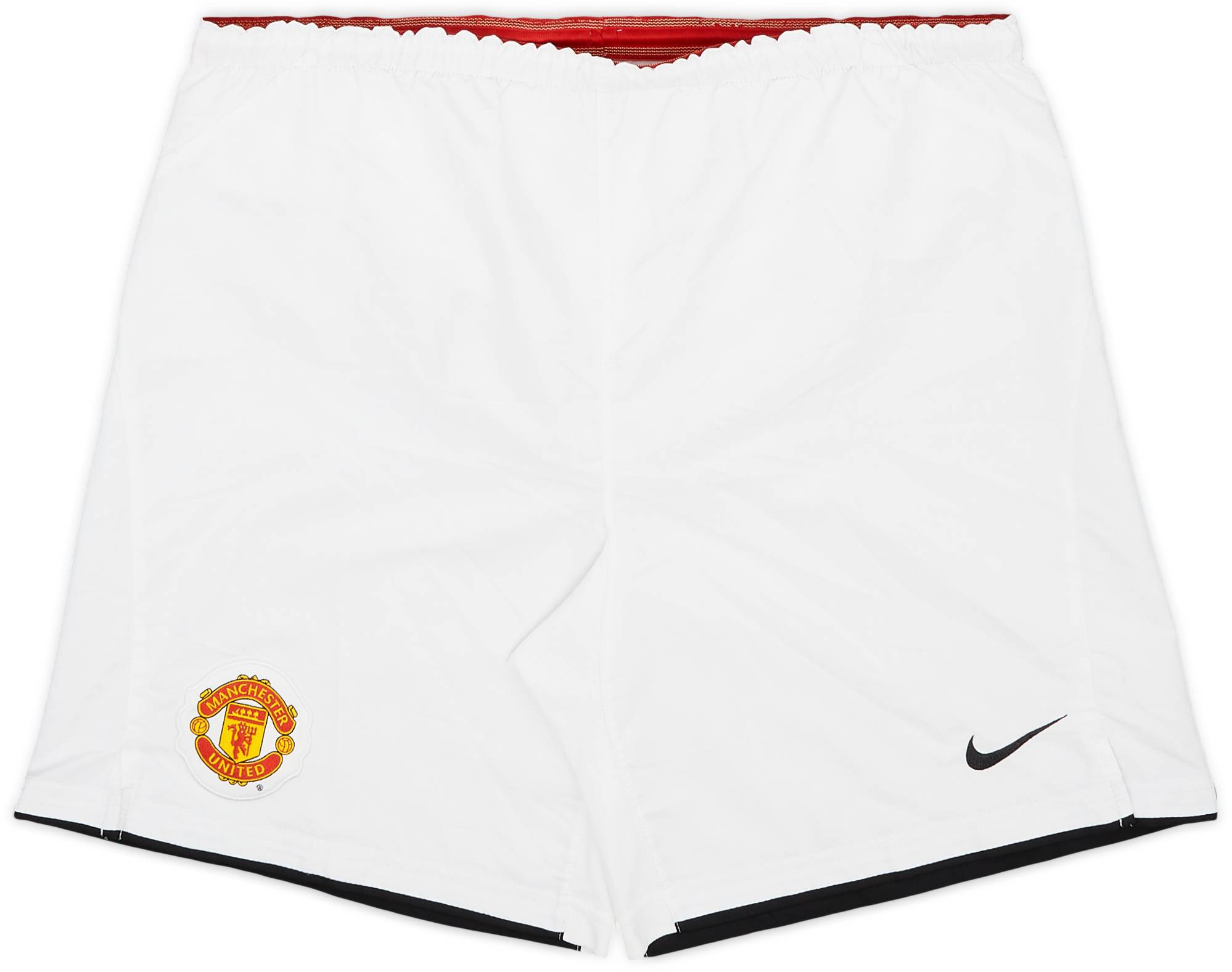 2007-08 Manchester United Home Shorts - 9/10 - (M)