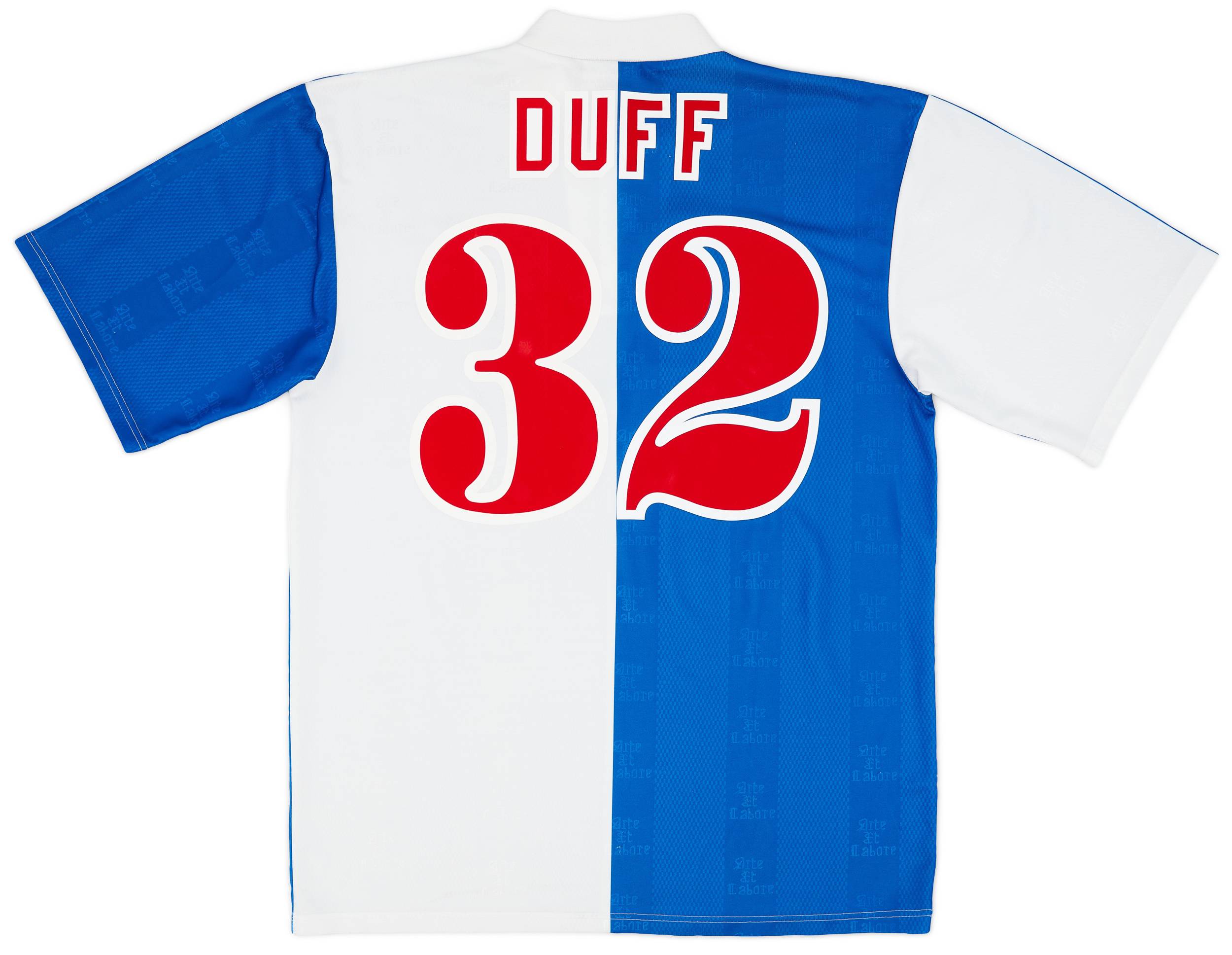 1996-98 Blackburn Home Shirt Duff #32 - 8/10 - (XL)