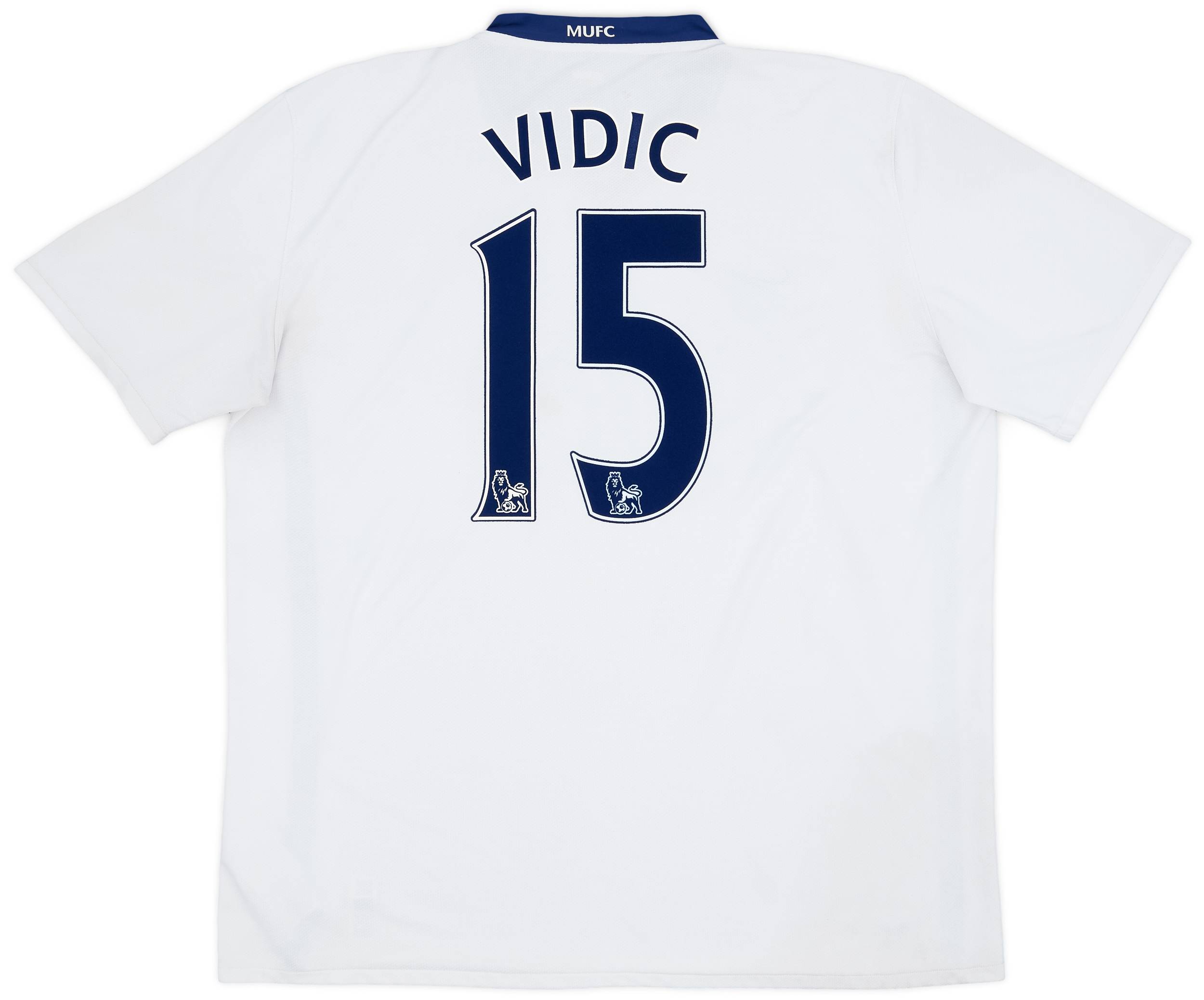 2008-10 Manchester United Away Shirt Vidic #15 - 6/10 - (XXL)
