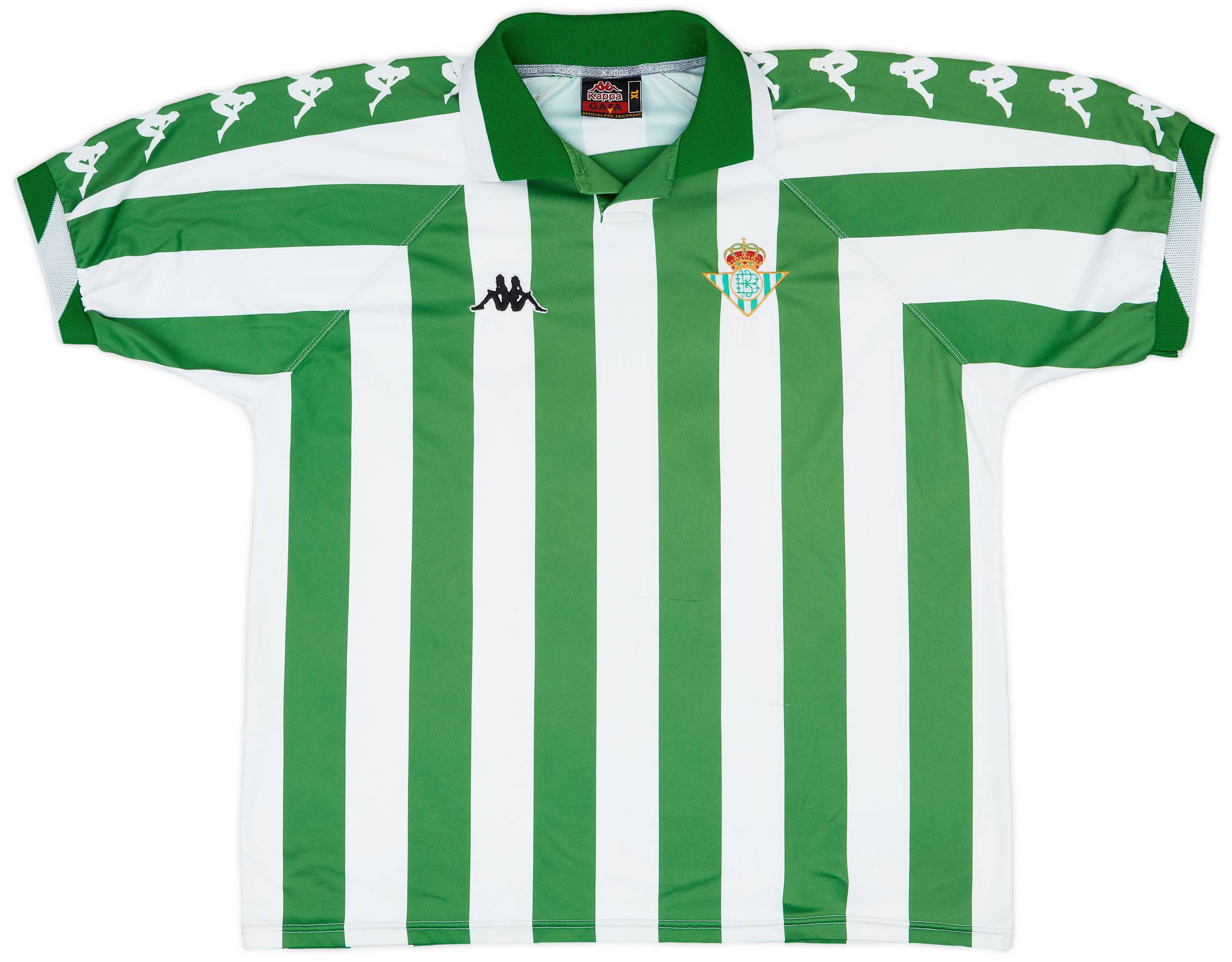 2000-02 Real Betis Match Issue Home Shirt #18