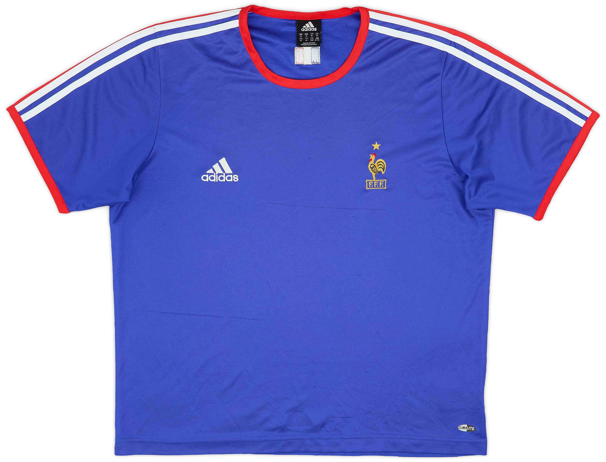 2004-06 France adidas Training Shirt - 7/10 - (XL)
