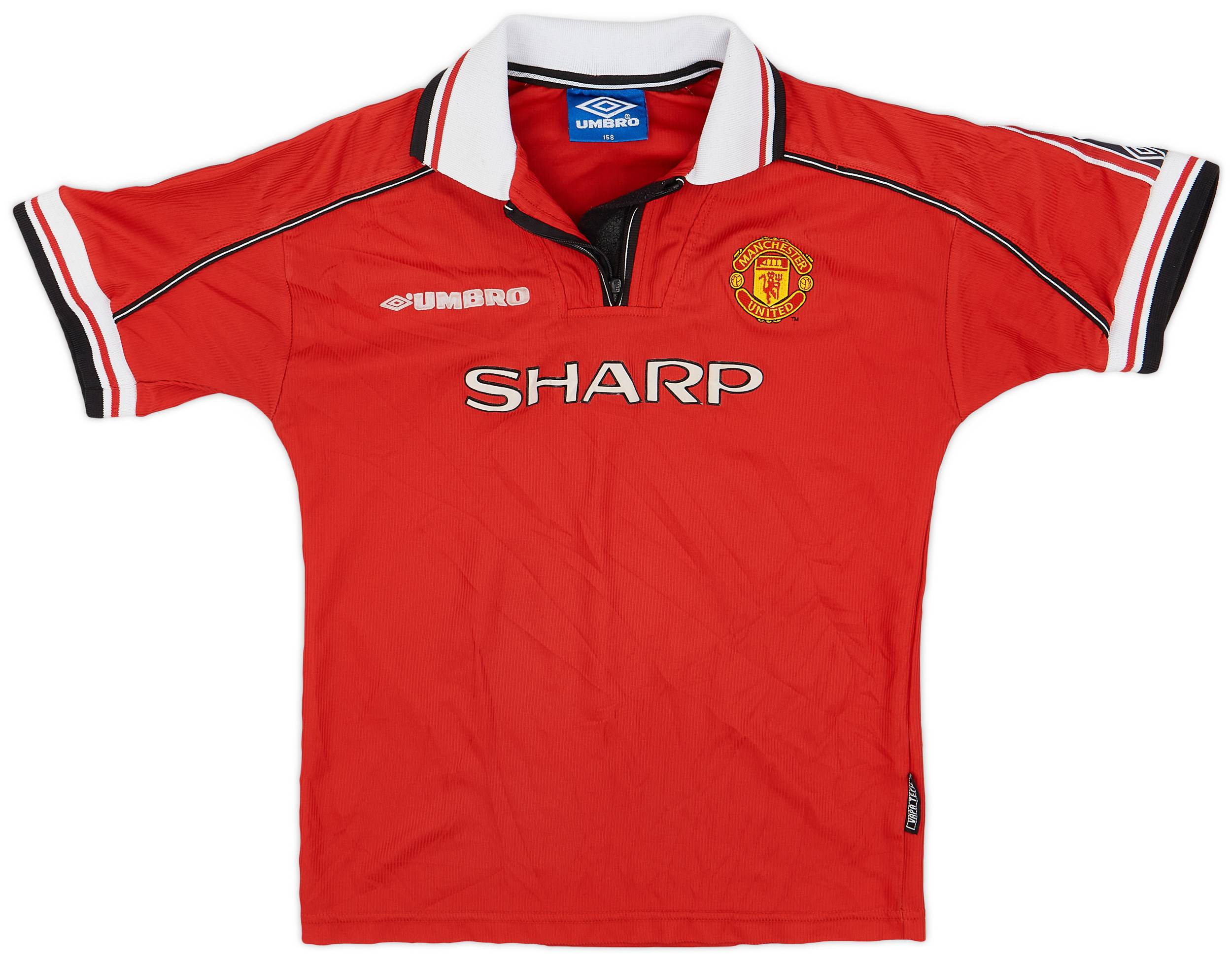 1998-00 Manchester United Home Shirt - 8/10 - (L.Boys)