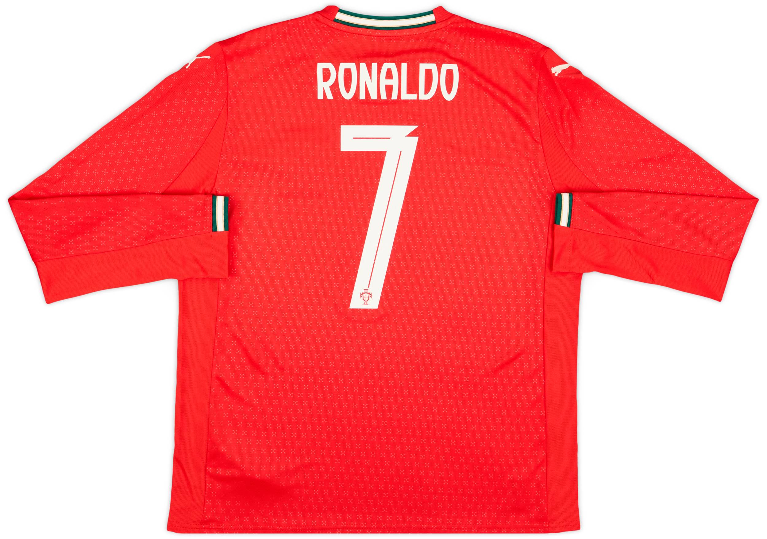 2025-26 Portugal Home L/S Shirt Ronaldo #7
