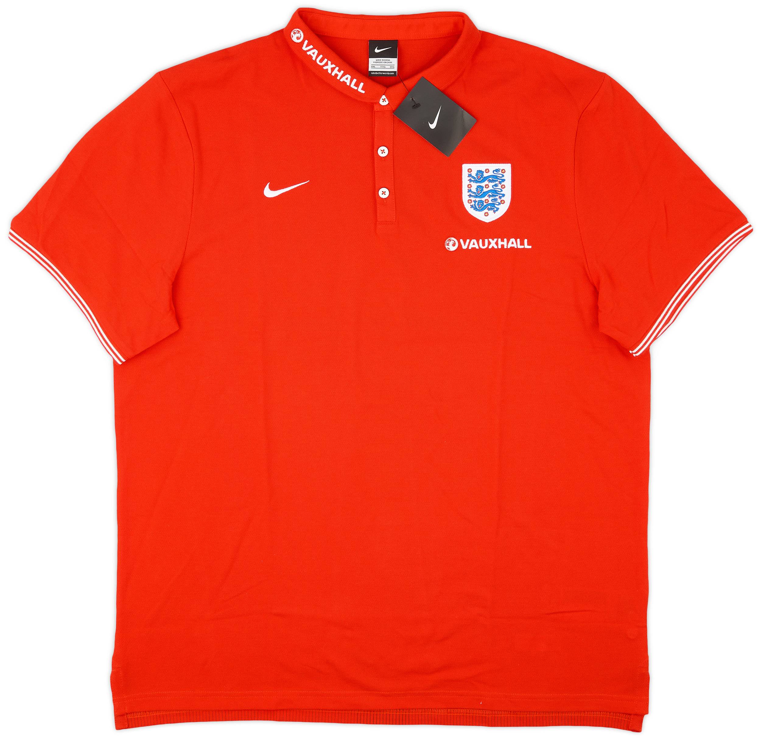 2014-15 England Nike Polo Shirt (XXL)