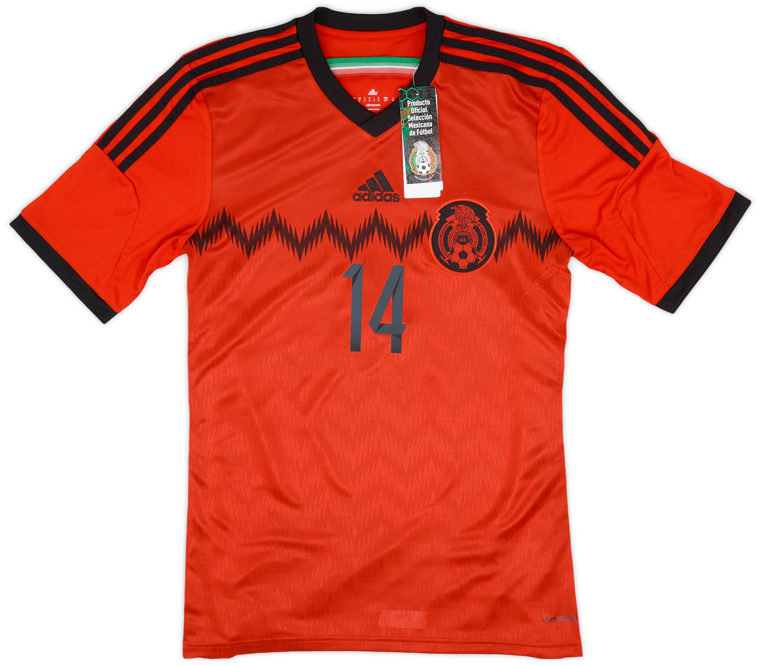 メキシコ代表　エルナンデス　J. HERNANDEZ 14 Lサイズ adidas メキシコ代表 2018 ユニフォーム ホーム 半袖 レプリカ