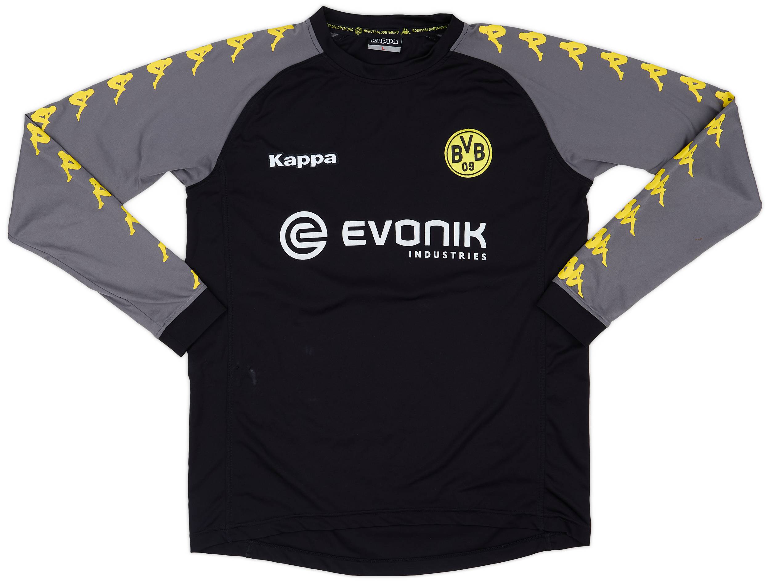 2011-12 Borussia Dortmund Kappa L/S Training Shirt - 6/10 - (L)