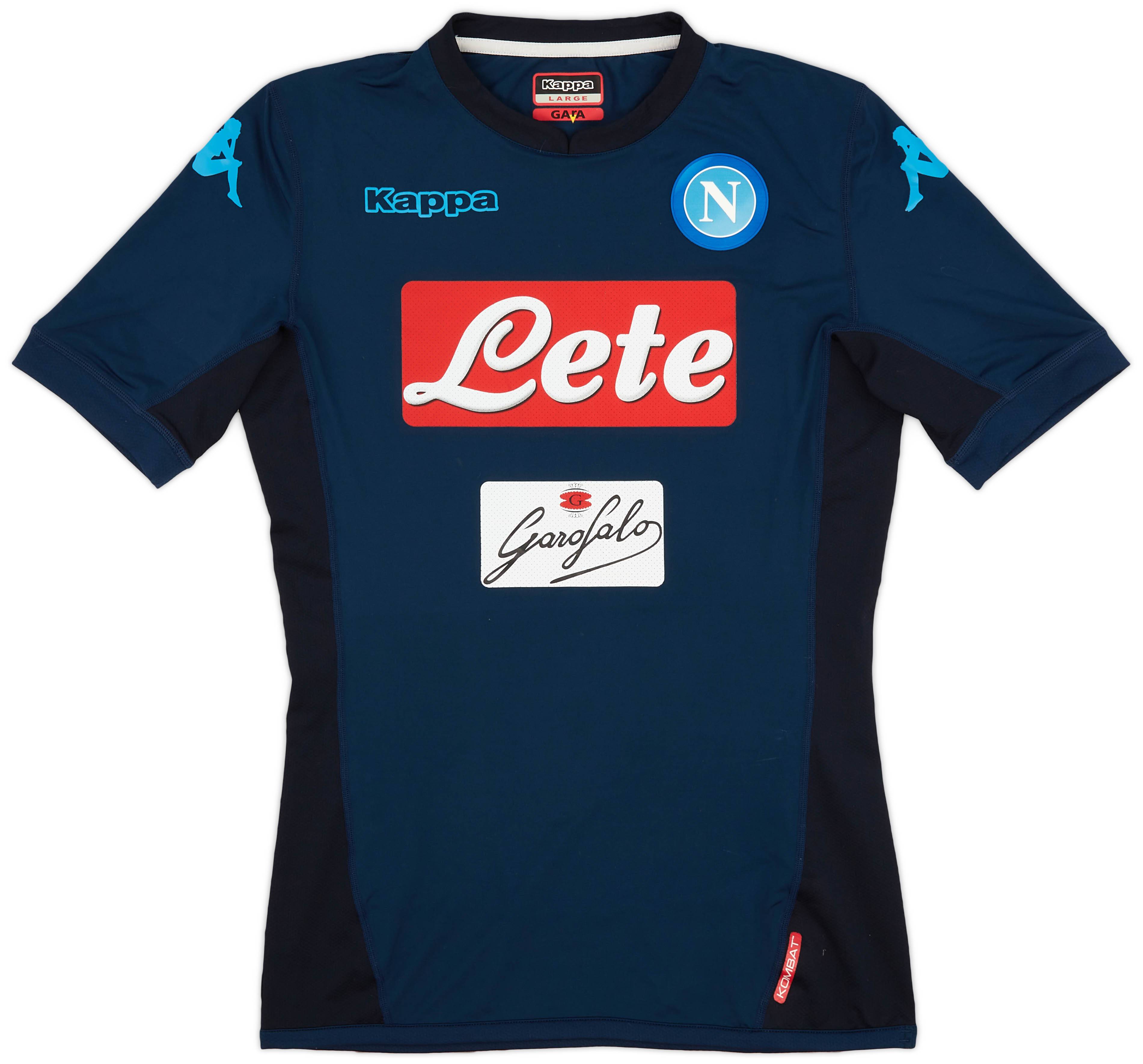 2017-19 Napoli Authentic Third Shirt - 9/10 - (L)