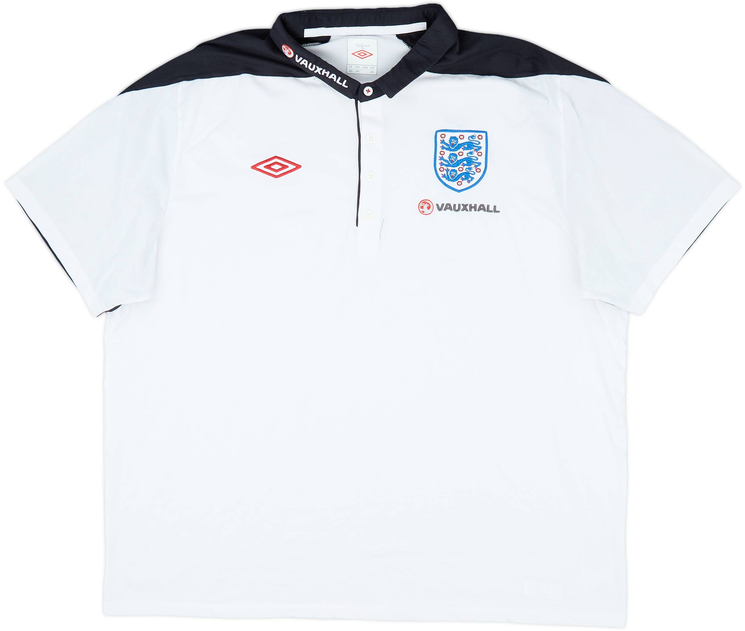 2012-13 England Umbro Polo Shirt - 8/10 - (3XL)
