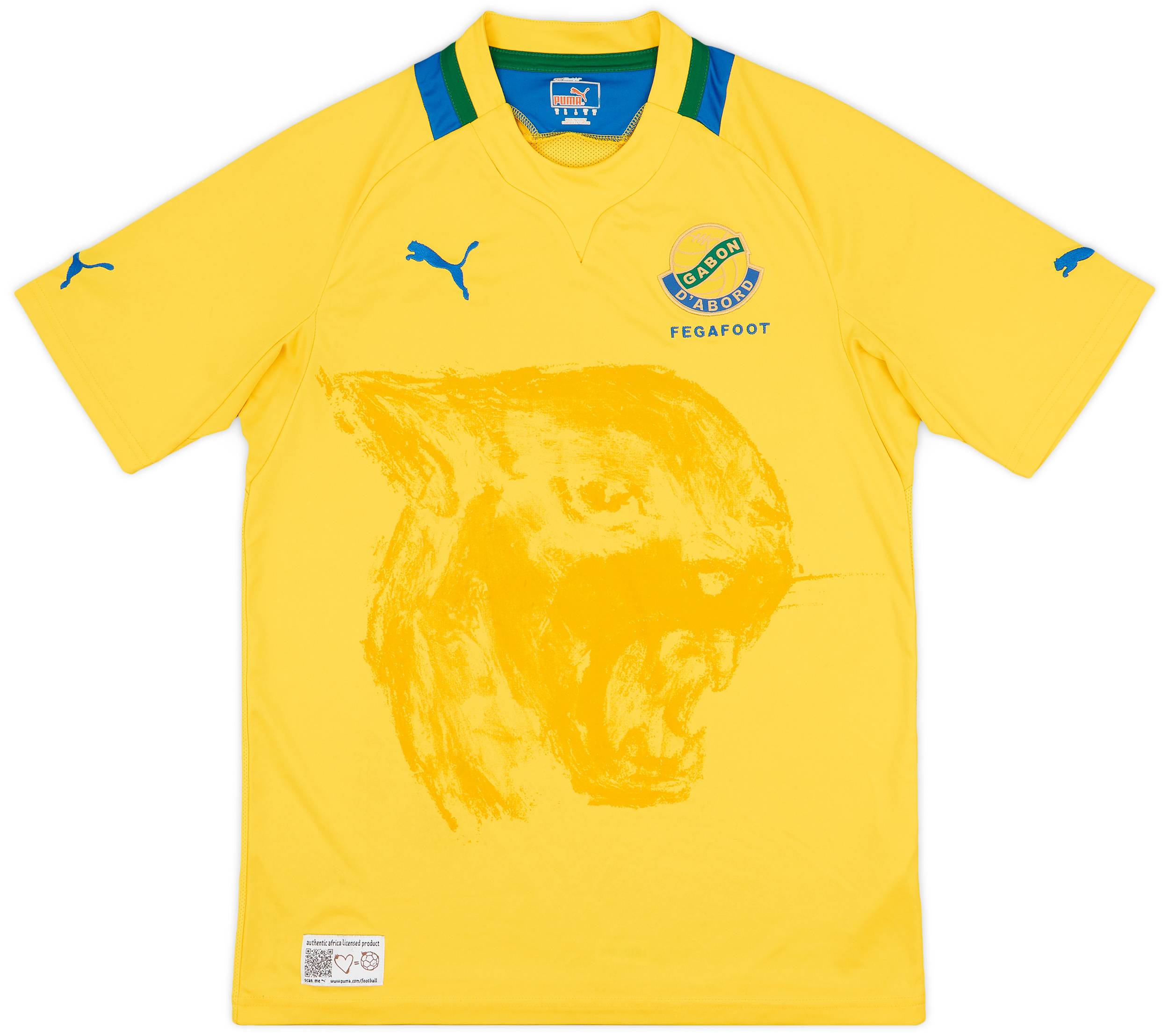 2012-14 Gabon Home Shirt - 8/10 - (M)