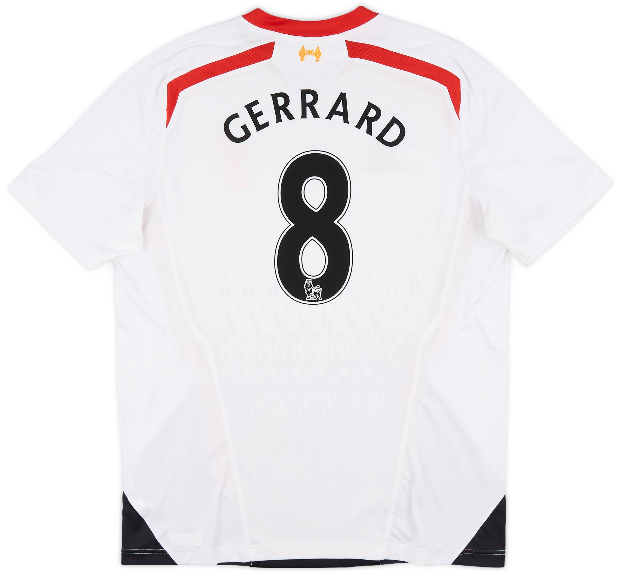 2013-14 Liverpool Away Shirt Gerrard #8 - 7/10 - (XXL)