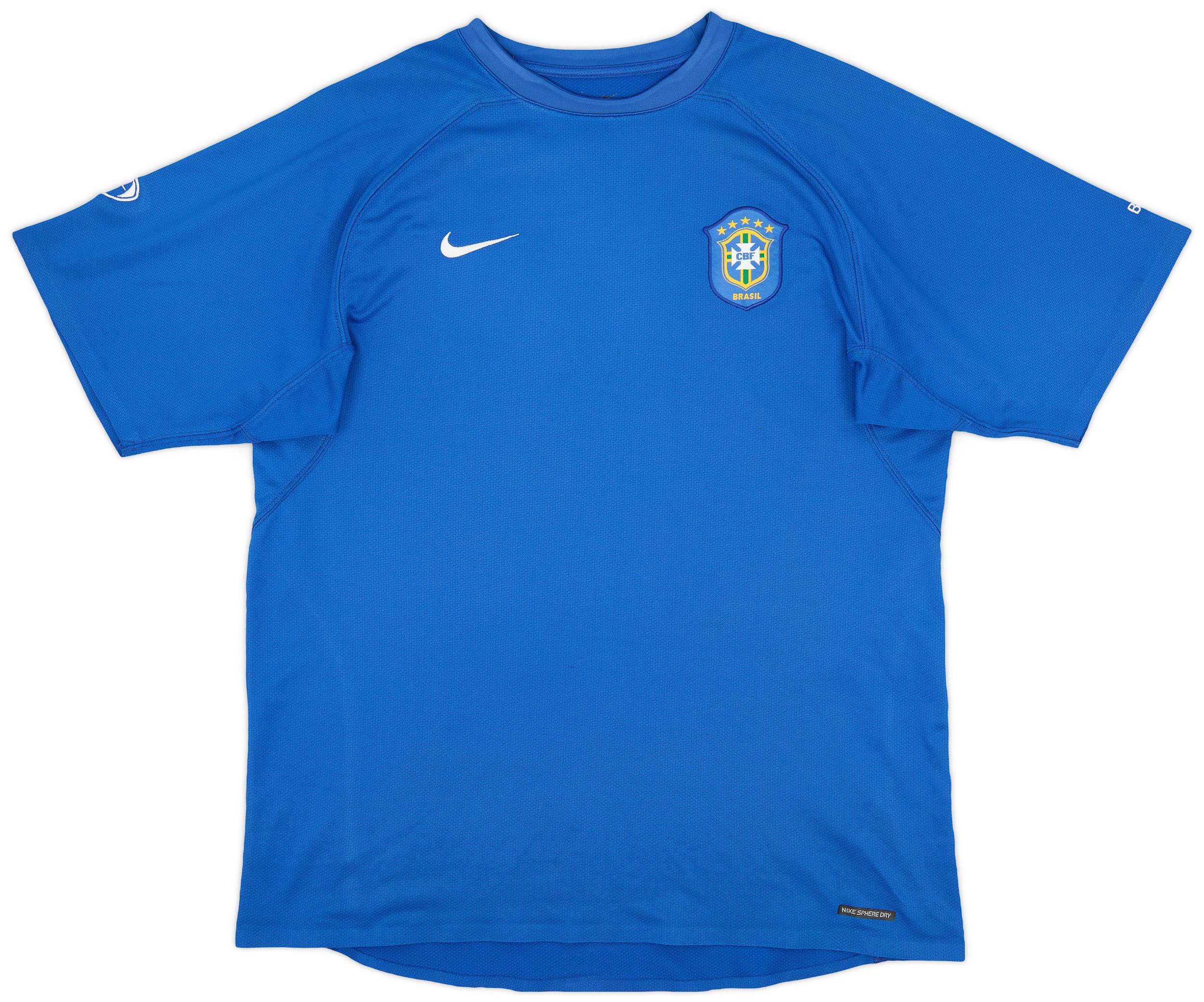 Nike ブラジル代表 トレーニングウェア　2006 2006-07 Brazil Nike Training Shirt - 8/10 - (L)