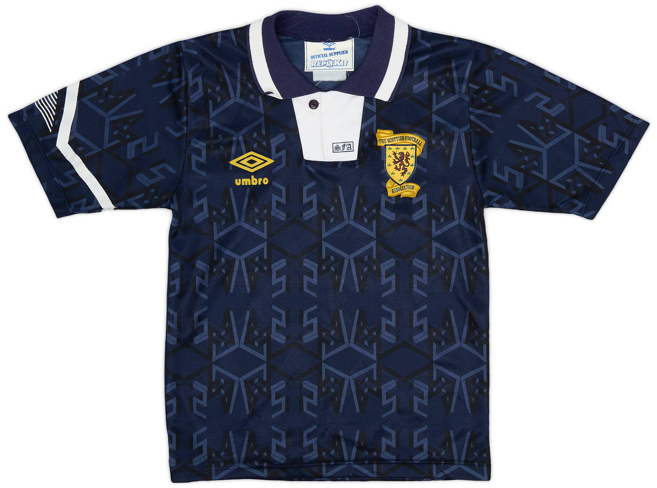 1991-94 Scotland Home Shirt - 8/10 - (S.Boys)