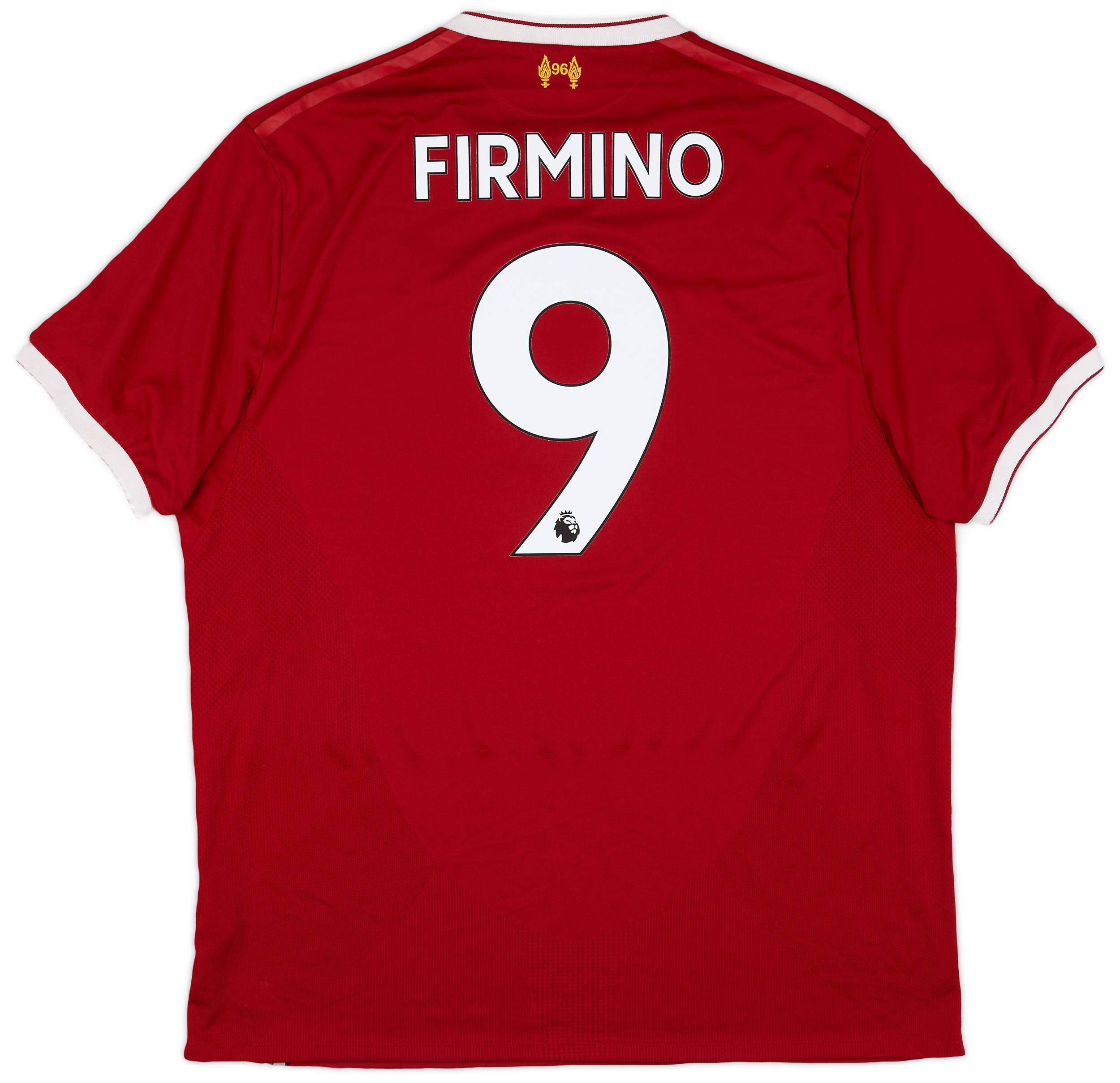 2017-18 Liverpool 125 Years Home Shirt Firmino #9 - 8/10 - (XL)