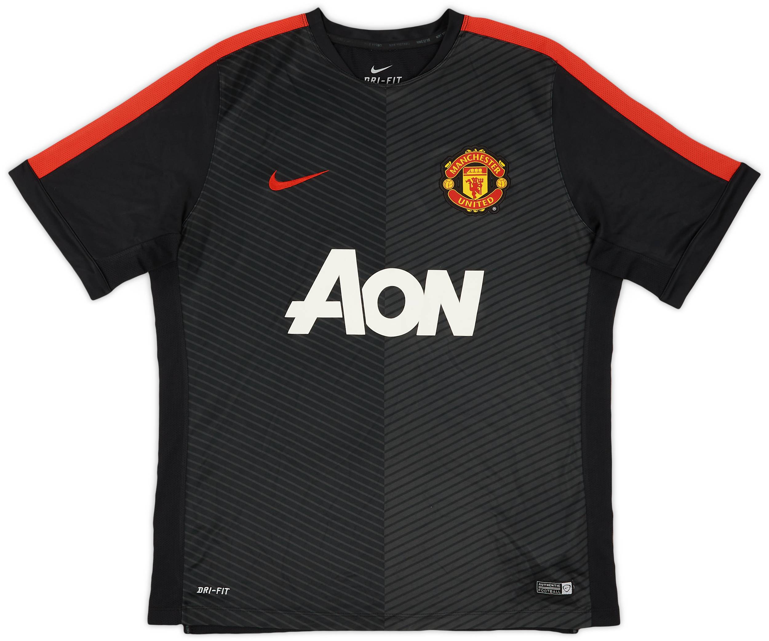 2014-15 Manchester United Nike Training Shirt - 9/10 - (XL)