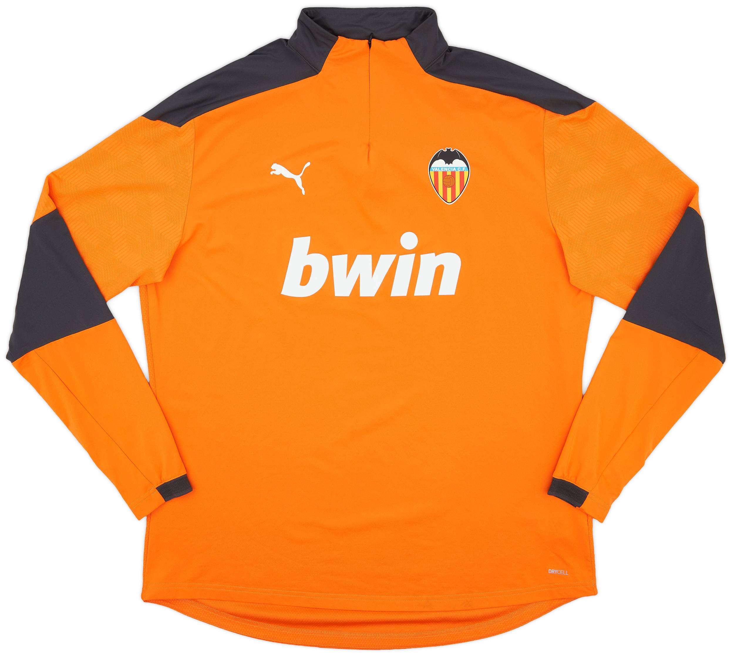 2020-21 Valencia Puma 1/4 Zip Drill Top - 8/10 - (XXL)