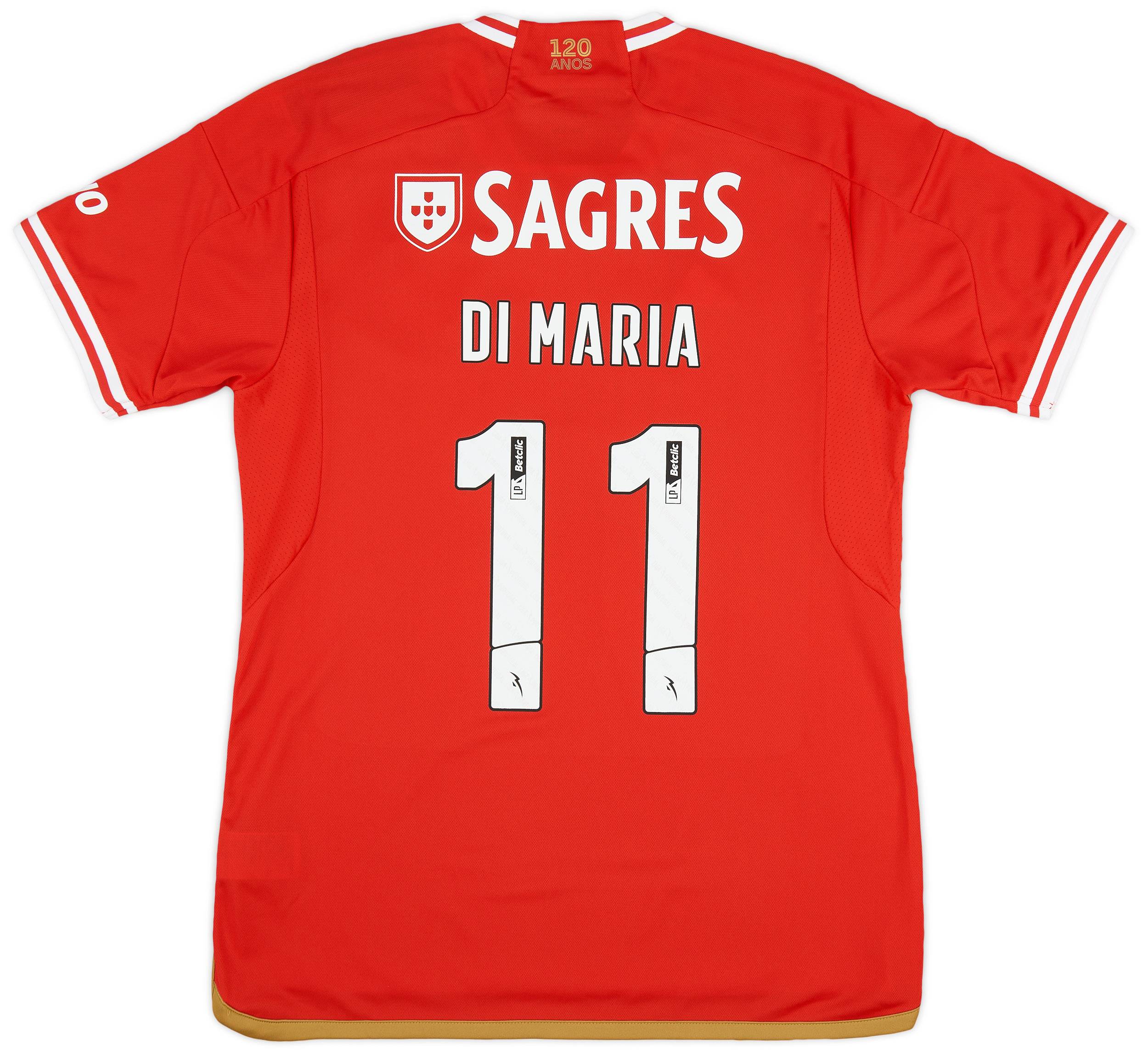 2023-24 Benfica Home Shirt Di María #11